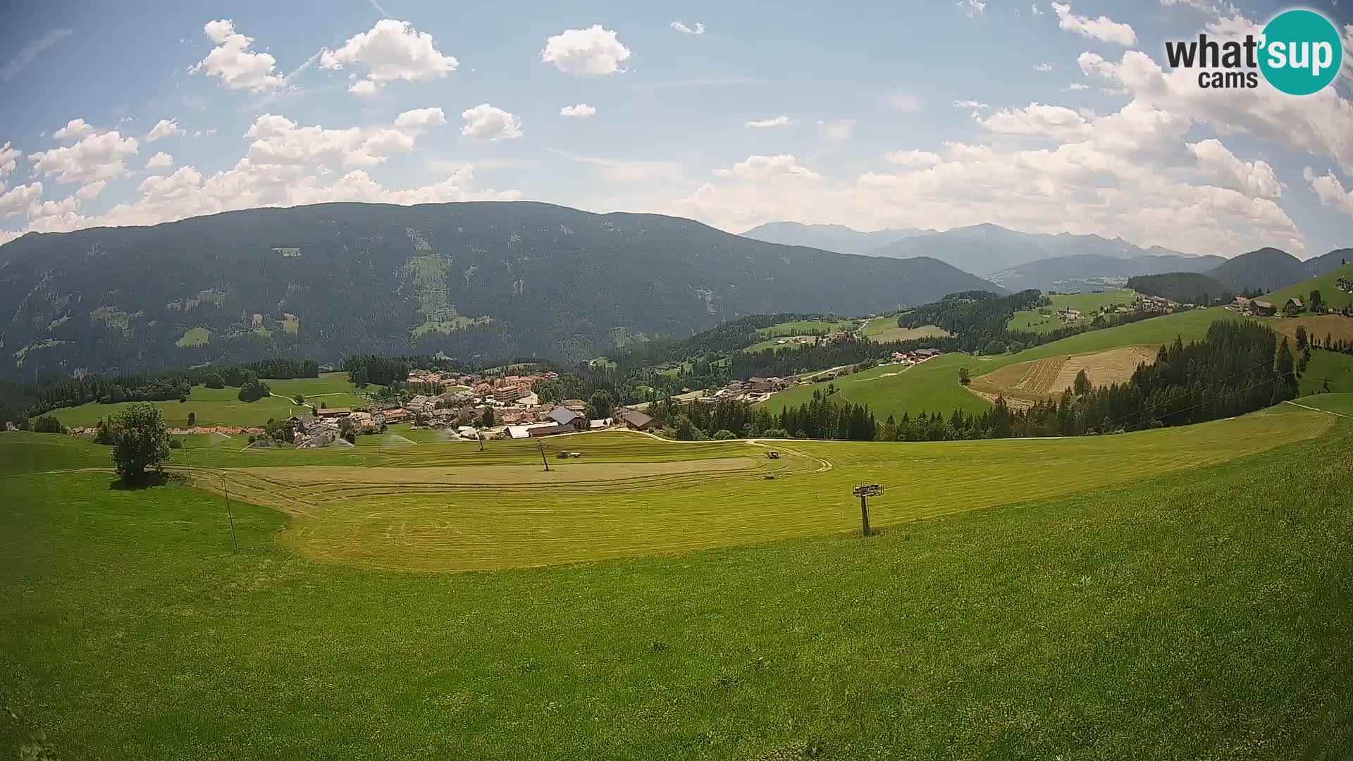 Webcam Terenten (1210m) – Vista en vivo del Valle de Pusteria