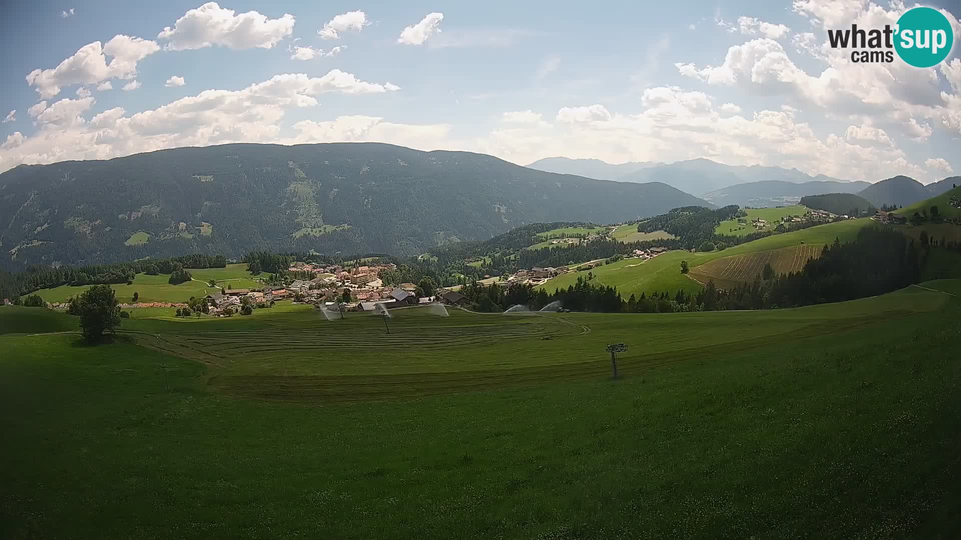 Web kamera Terenten (1210m) – Pogled uživo na Dolinu Pusteria
