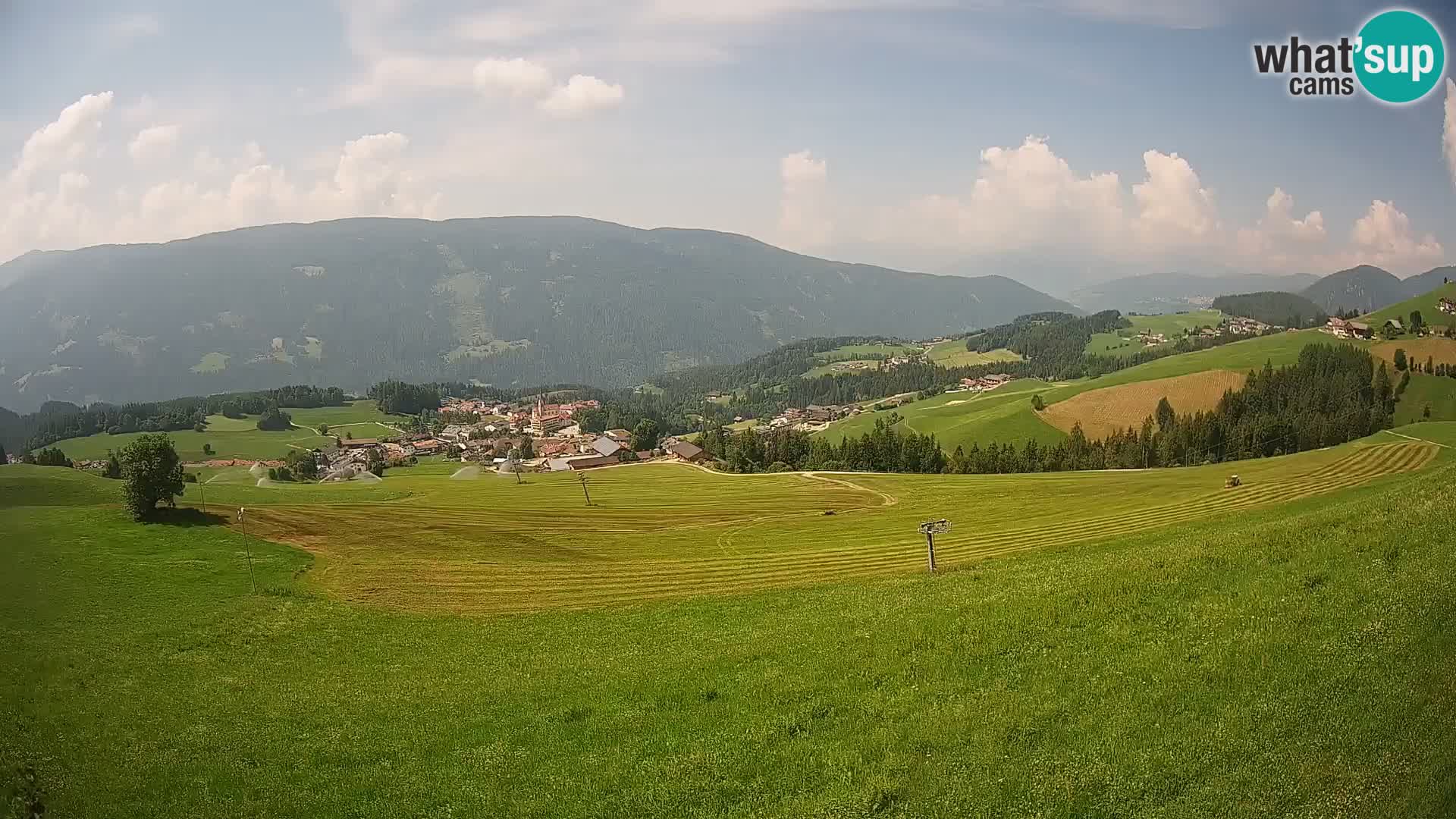 Web kamera Terenten (1210m) – Pogled uživo na Dolinu Pusteria
