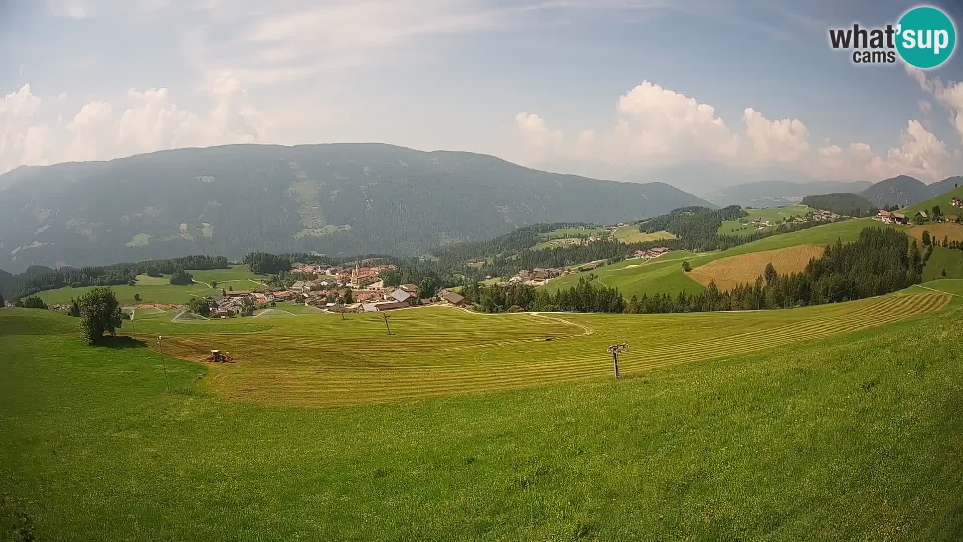 Webcam Terenten (1210m) – Vue en direct sur la Vallée de Pusteria