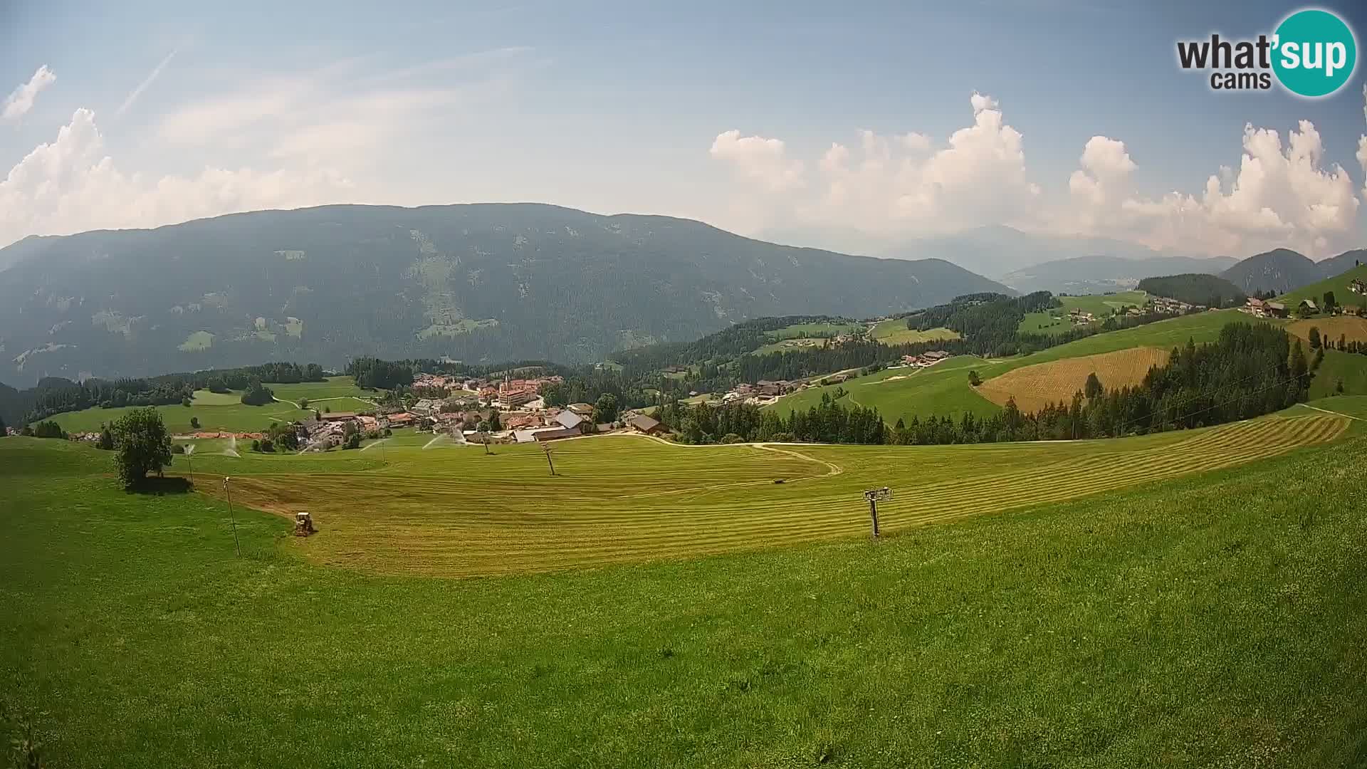 Webcam Terenten (1210m) – Vista en vivo del Valle de Pusteria