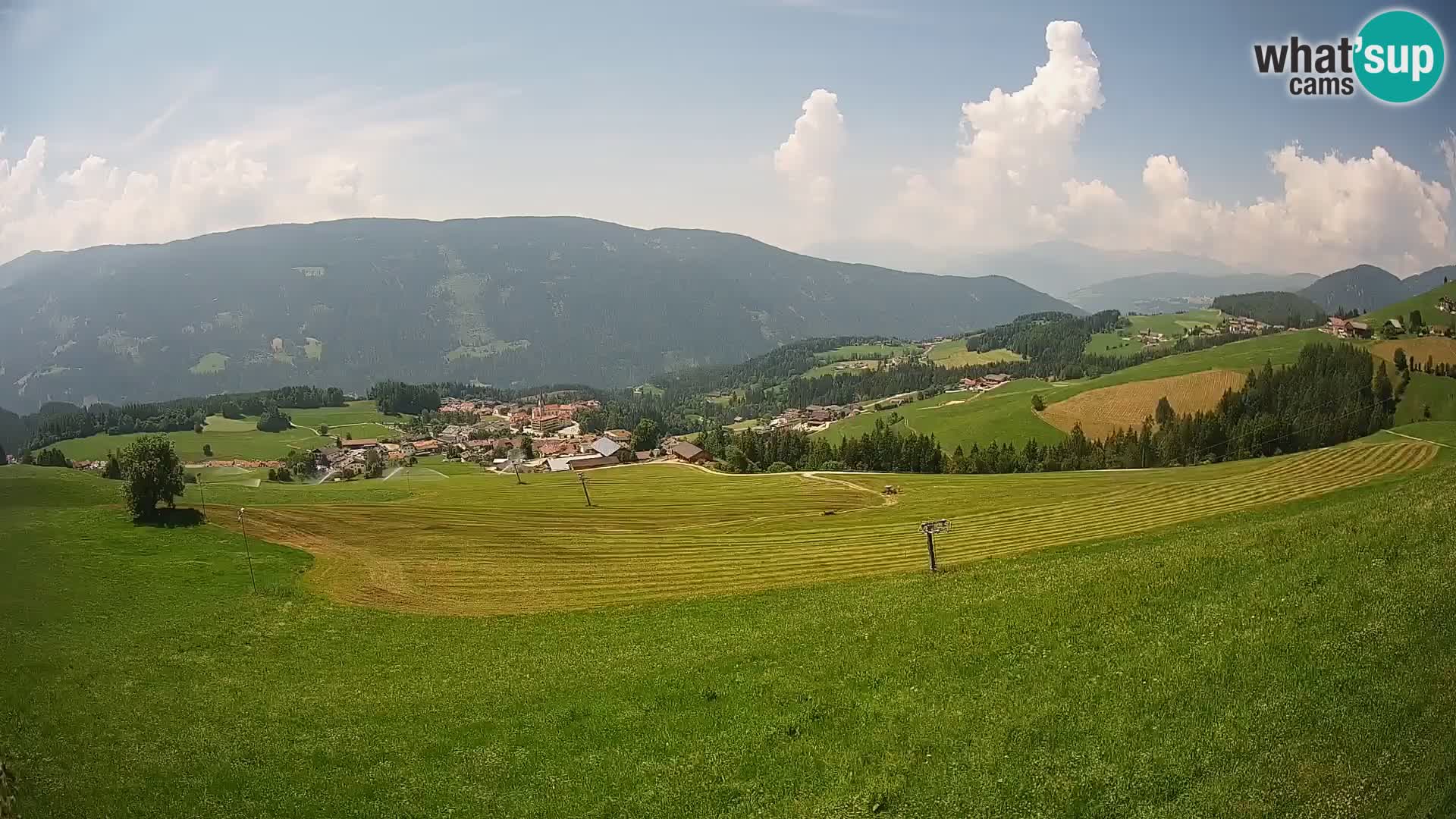 Webcam Terenten (1210m) – Vue en direct sur la Vallée de Pusteria