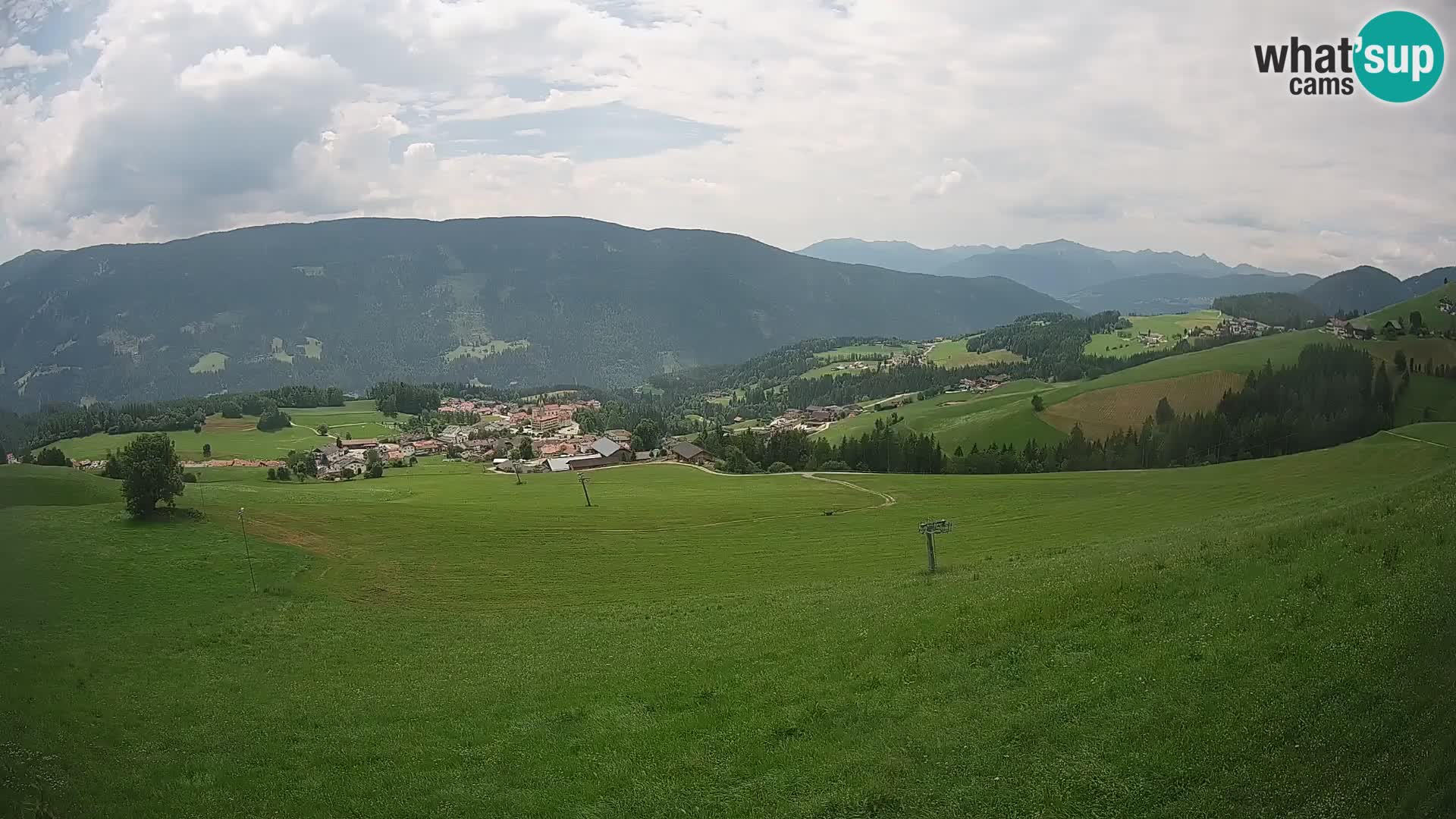 Webcam Terento (1210m) – Vista live sulla Val Pusteria