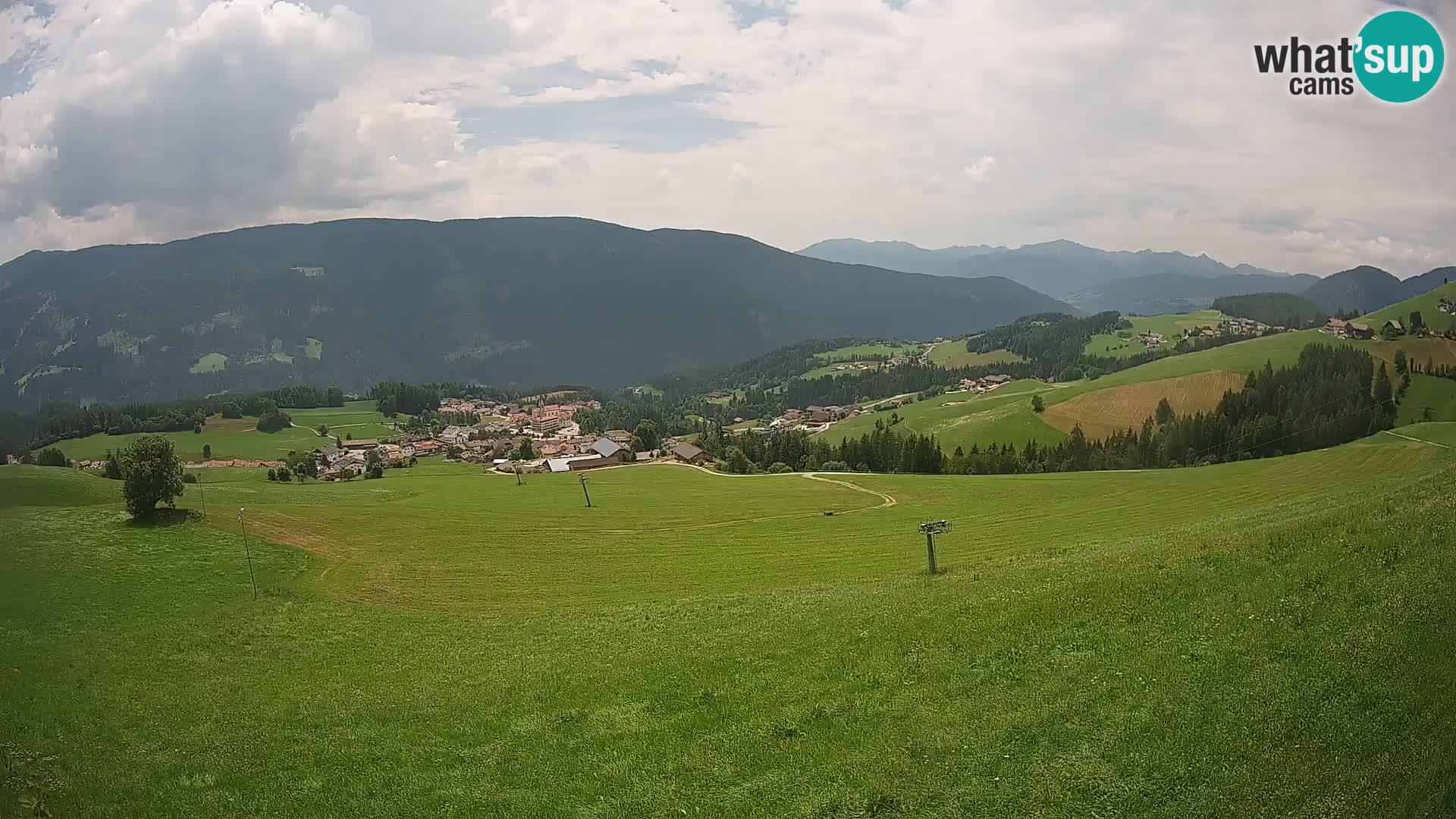 Webcam Terenten (1210m) – Vue en direct sur la Vallée de Pusteria