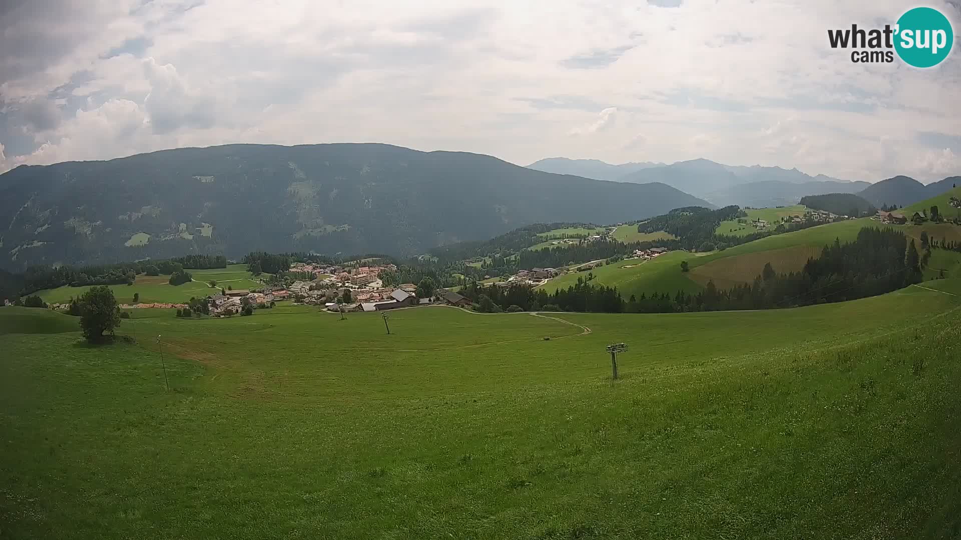 Web kamera Terenten (1210m) – Pogled uživo na Dolinu Pusteria