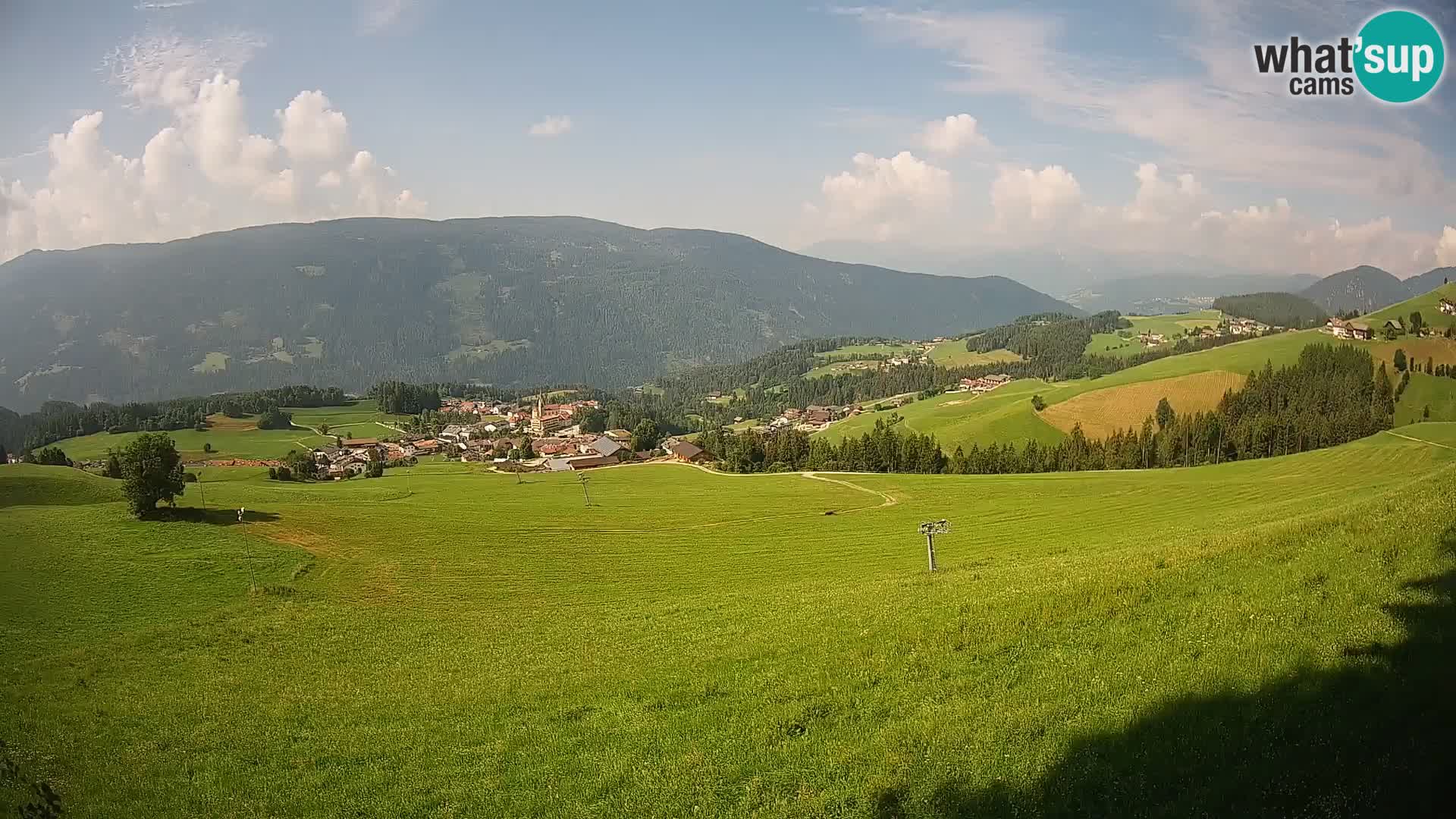 Webcam Terenten (1210m) – Vista en vivo del Valle de Pusteria