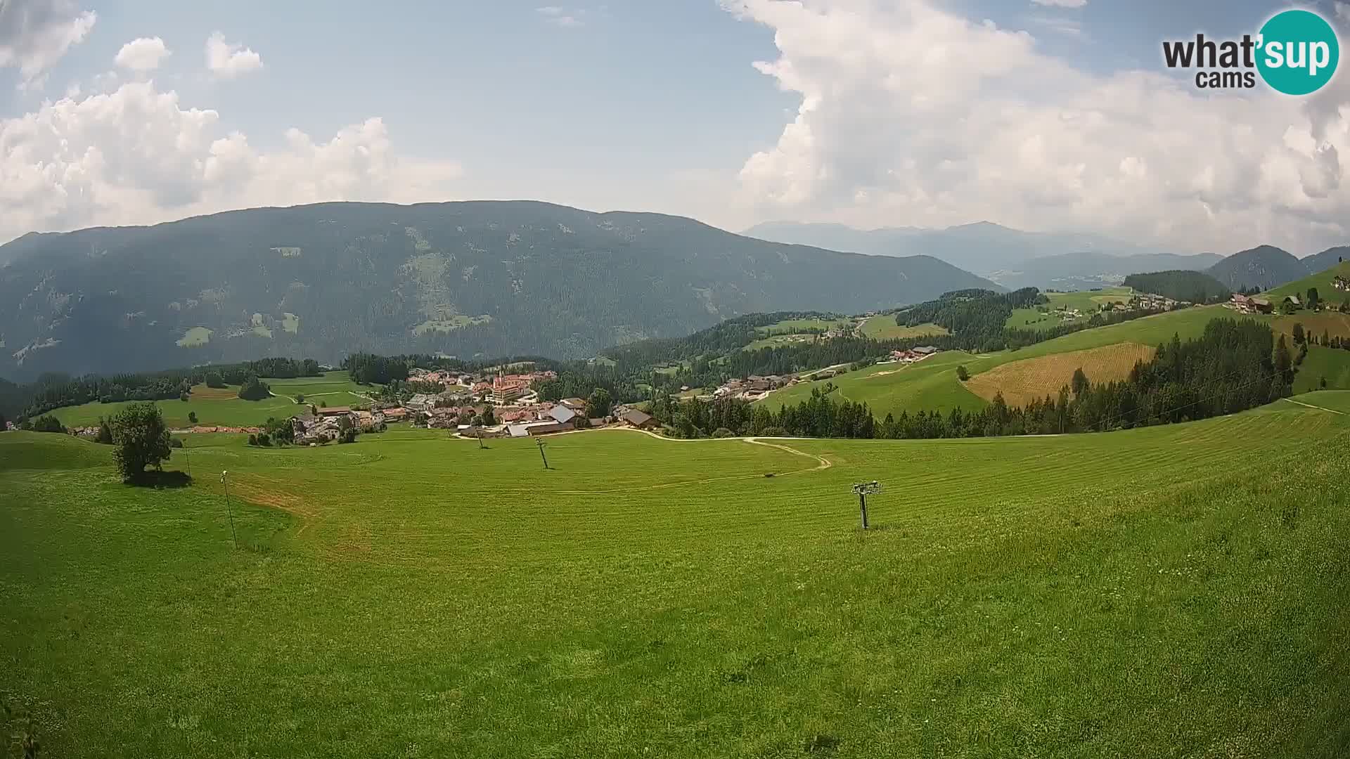 Webcam Terenten (1210m) – Vista en vivo del Valle de Pusteria