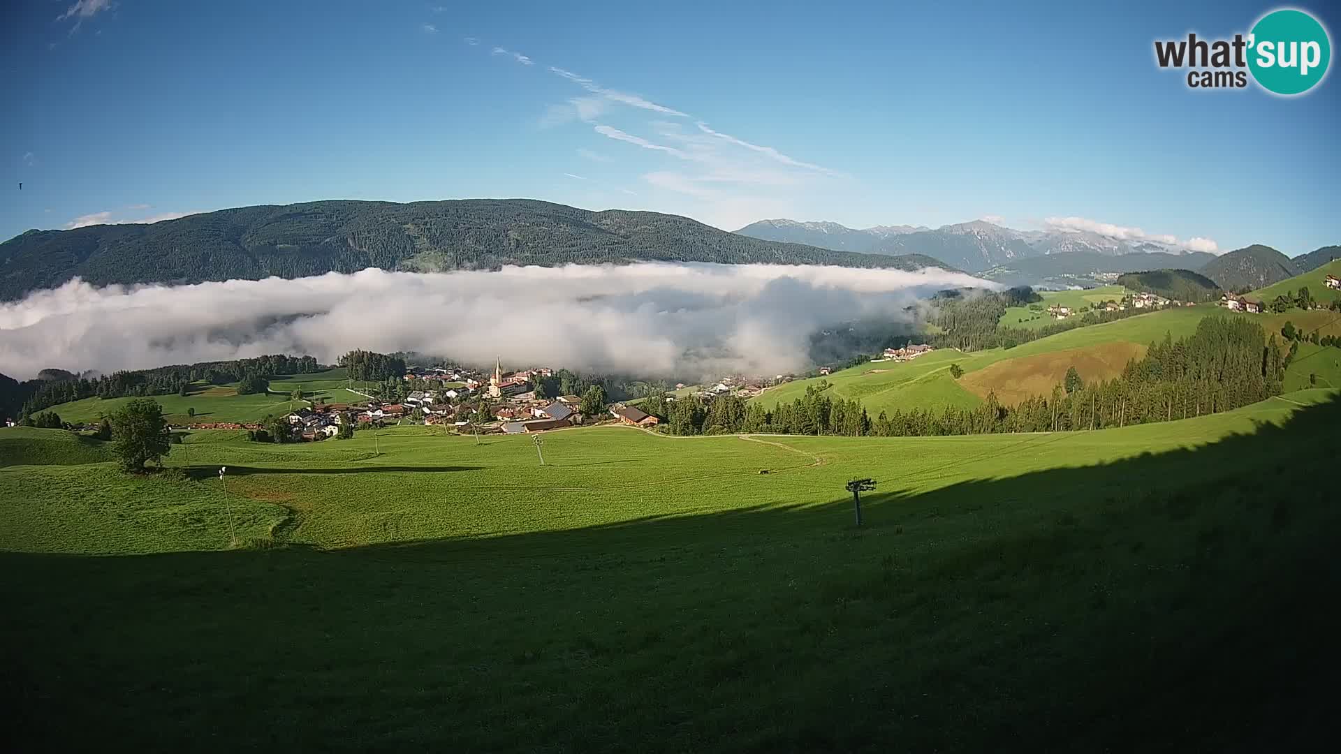 Webcam Terenten (1210m) – Vista en vivo del Valle de Pusteria