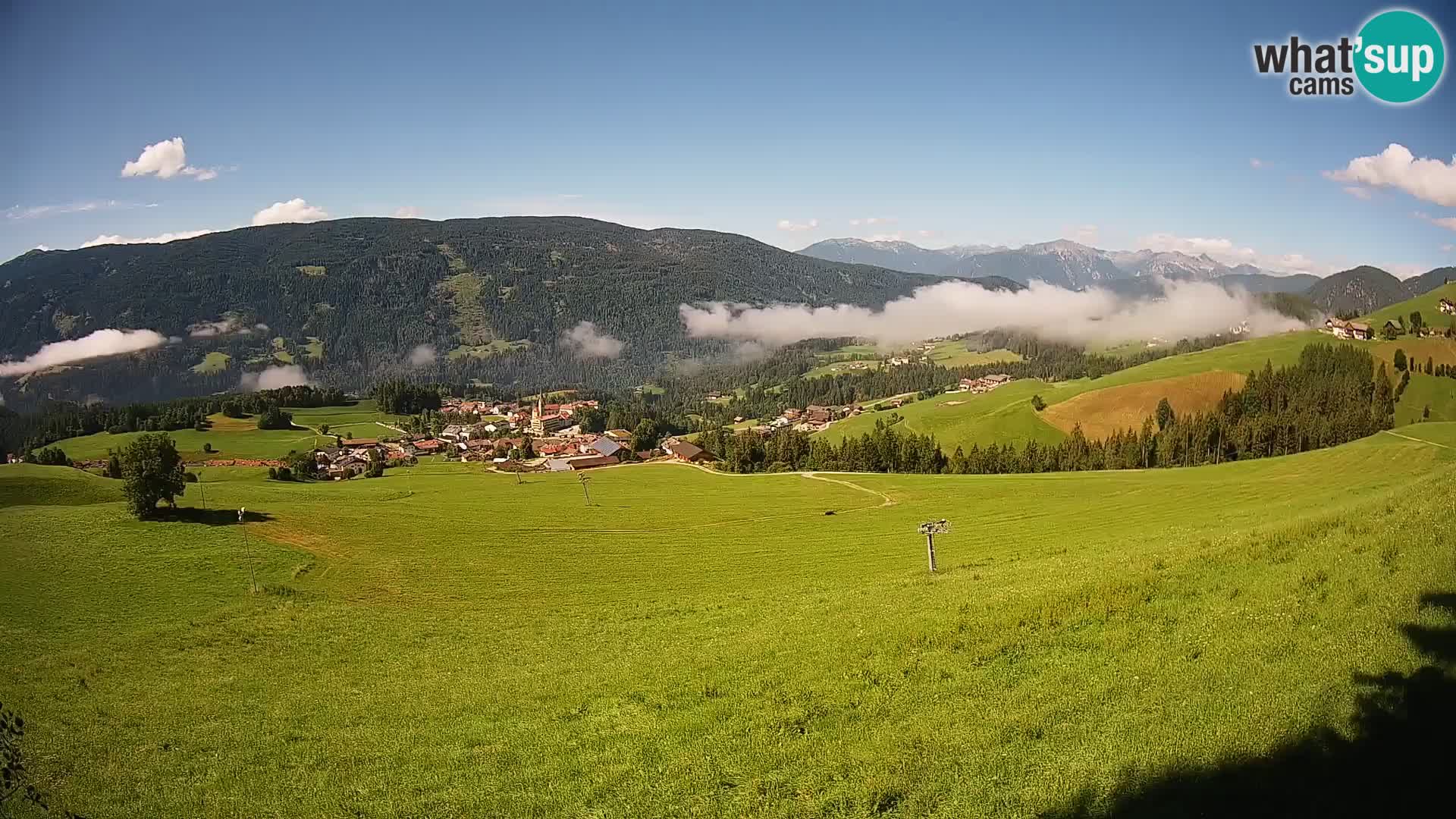 Webcam Terento (1210m) – Vista live sulla Val Pusteria