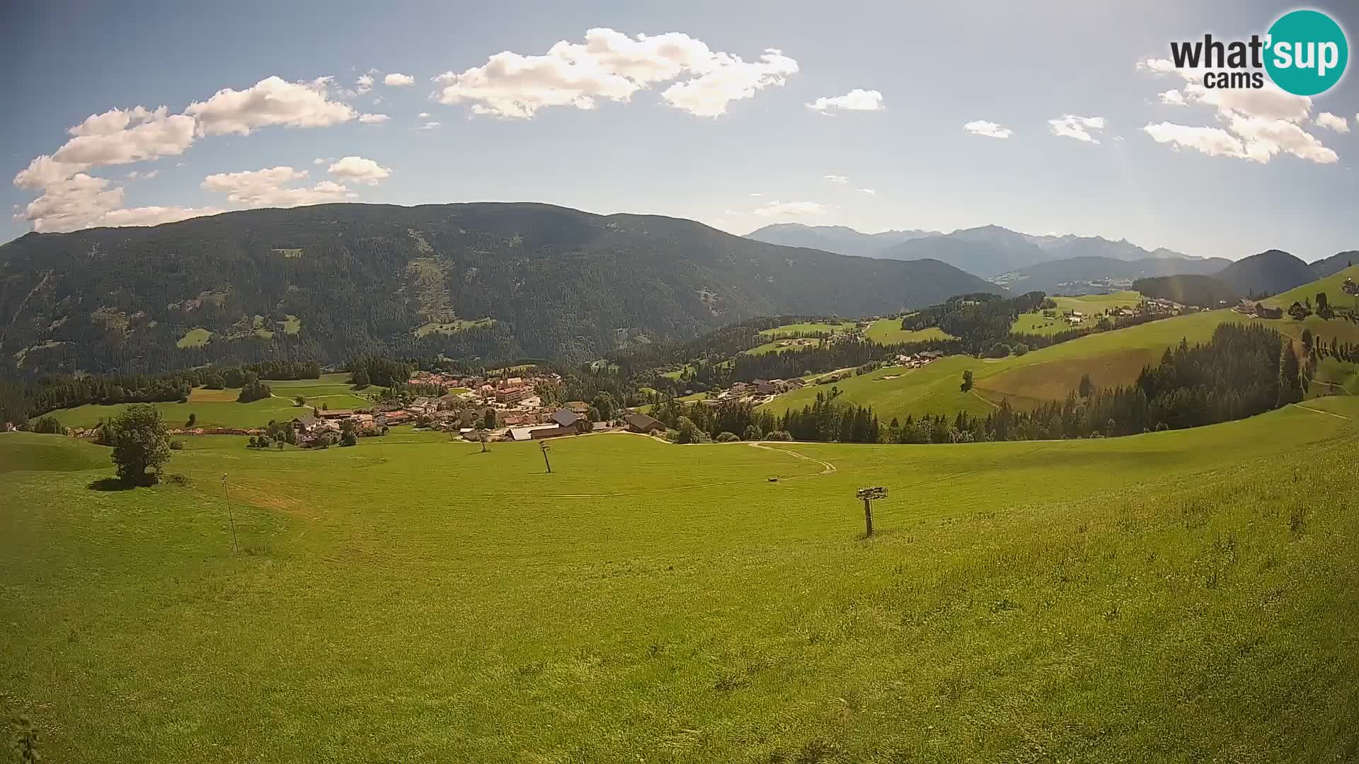 Web kamera Terenten (1210m) – Pogled uživo na Dolinu Pusteria
