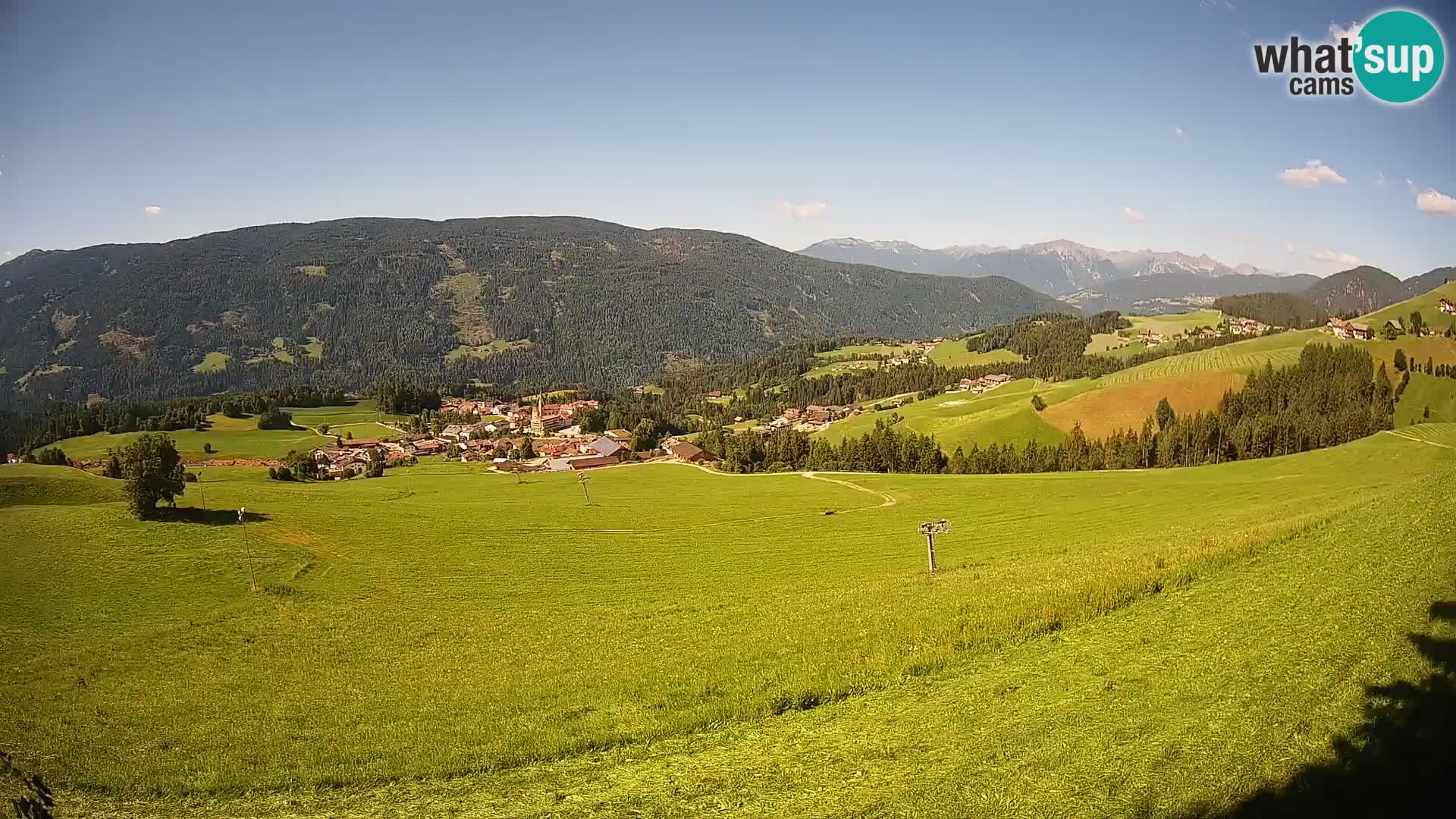 Webcam Terenten (1210m) – Vista en vivo del Valle de Pusteria