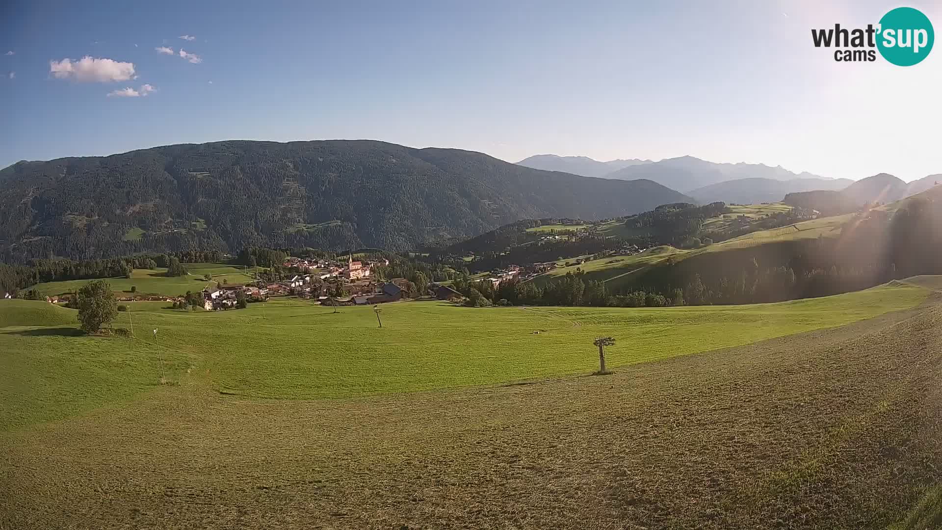 Webcam Terenten (1210m) – Vista en vivo del Valle de Pusteria
