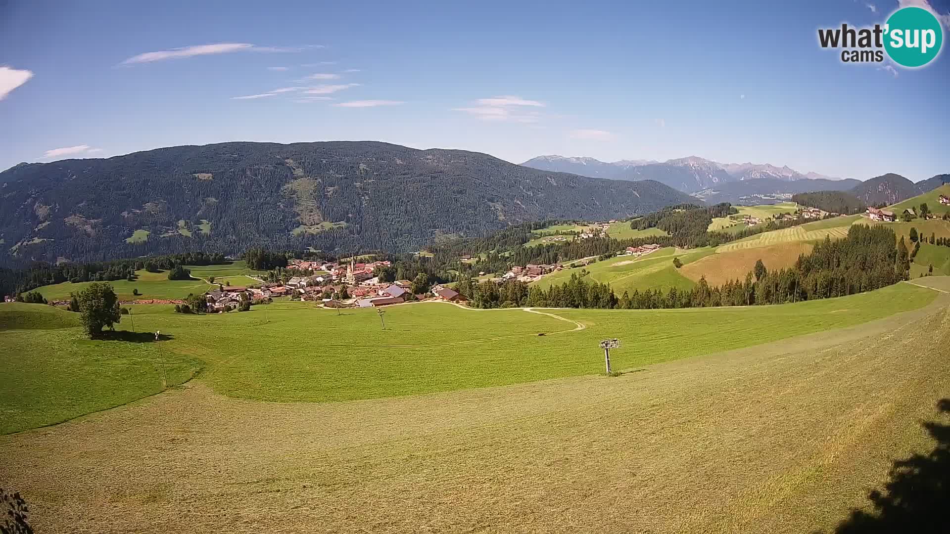 Webcam Terenten (1210m) – Vista en vivo del Valle de Pusteria
