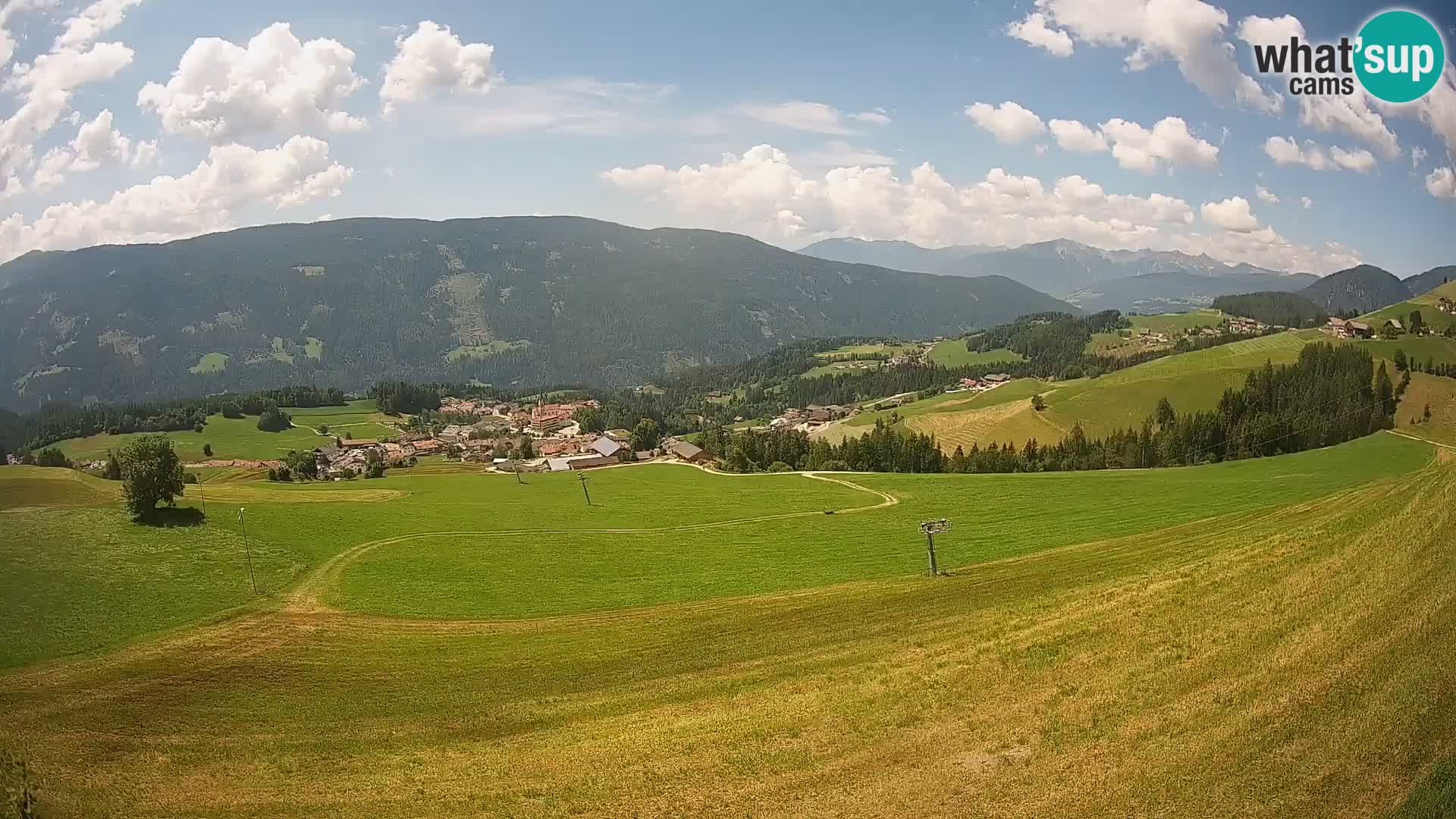 Web kamera Terenten (1210m) – Pogled uživo na Dolinu Pusteria