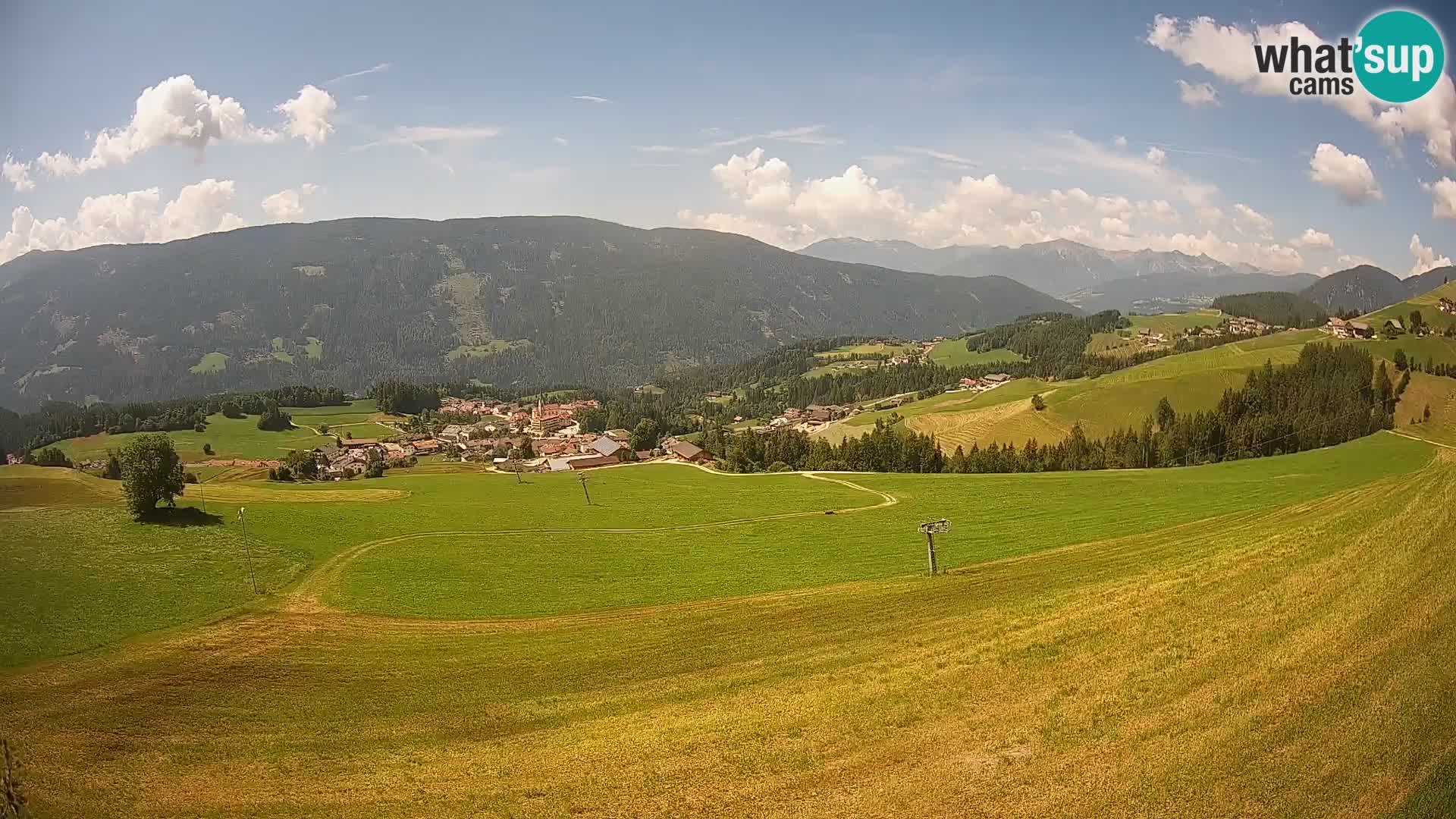 Webcam Terenten (1210m) – Vue en direct sur la Vallée de Pusteria