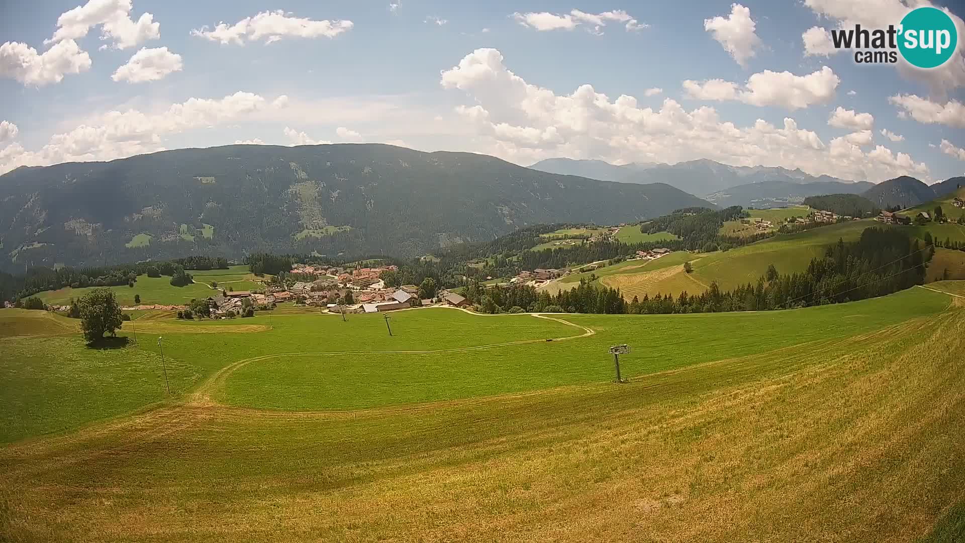 Web kamera Terenten (1210m) – Pogled uživo na Dolinu Pusteria