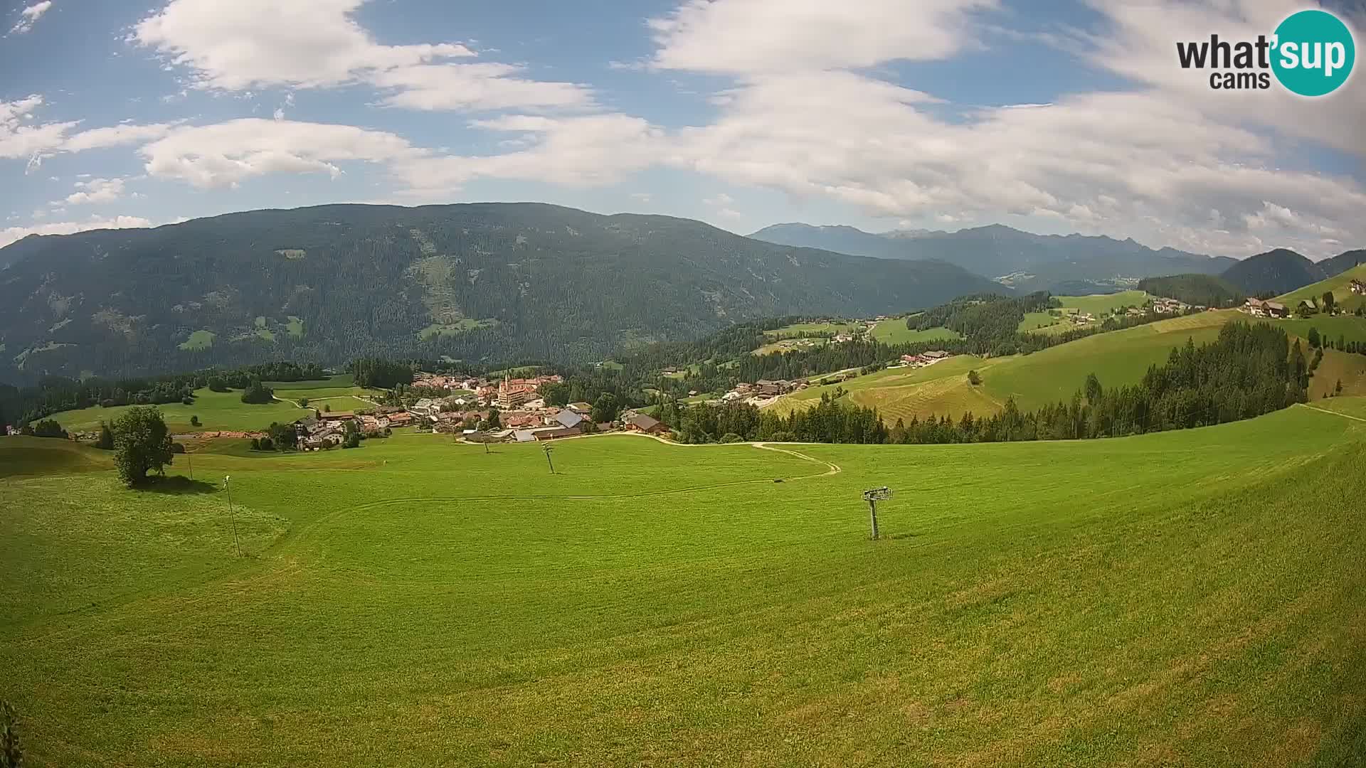Webcam Terenten (1210m) – Vista en vivo del Valle de Pusteria