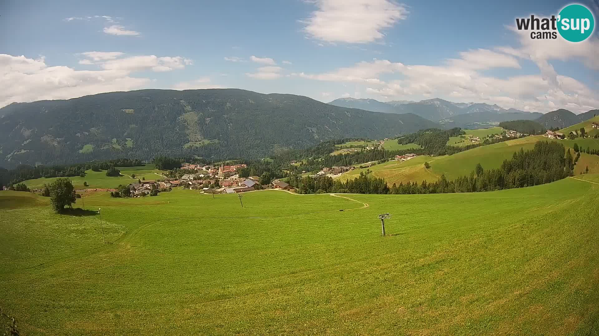 Web kamera Terenten (1210m) – Pogled uživo na Dolinu Pusteria