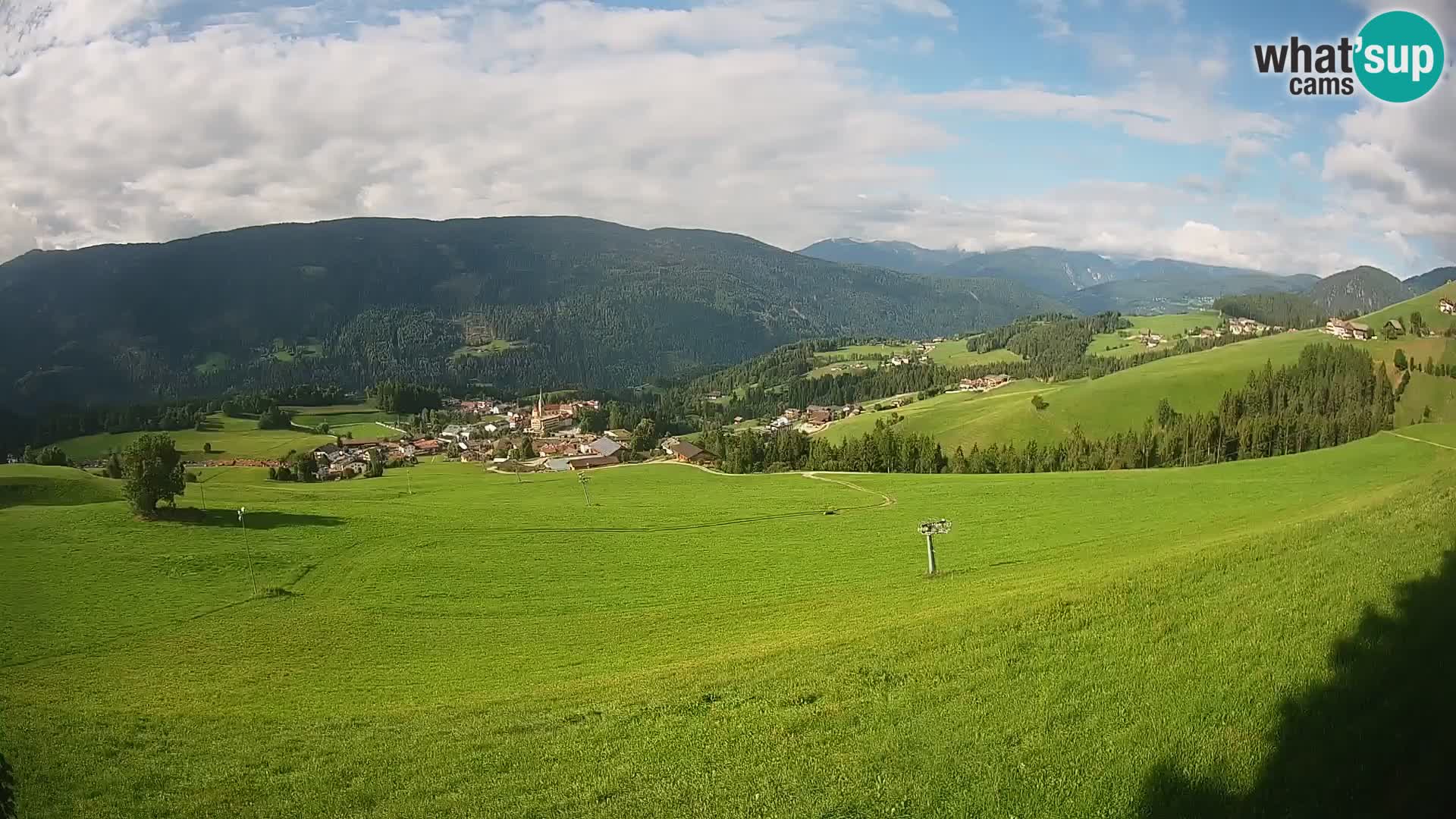 Webcam Terenten (1210m) – Vue en direct sur la Vallée de Pusteria