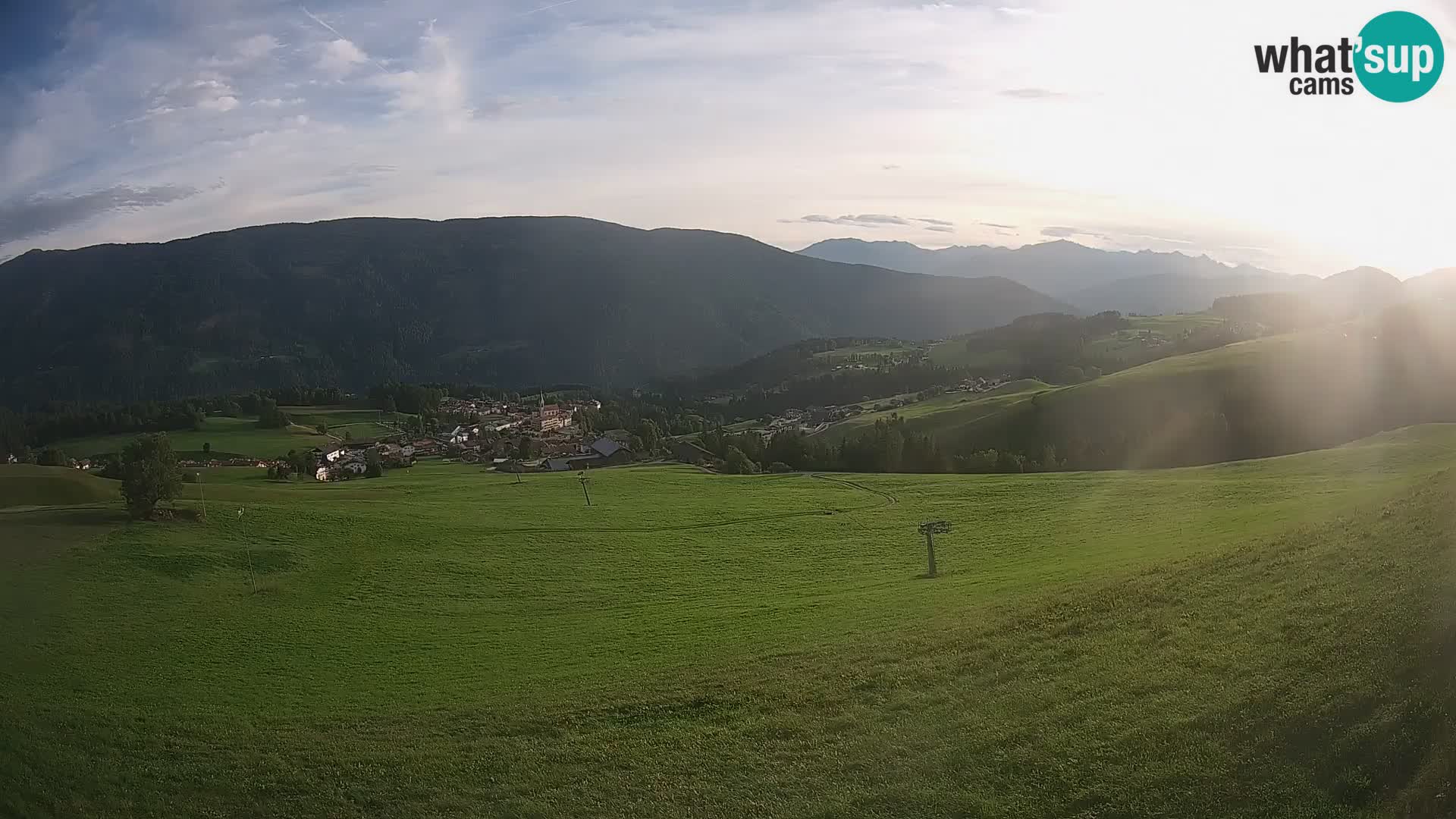 Web kamera Terenten (1210m) – Pogled uživo na Dolinu Pusteria