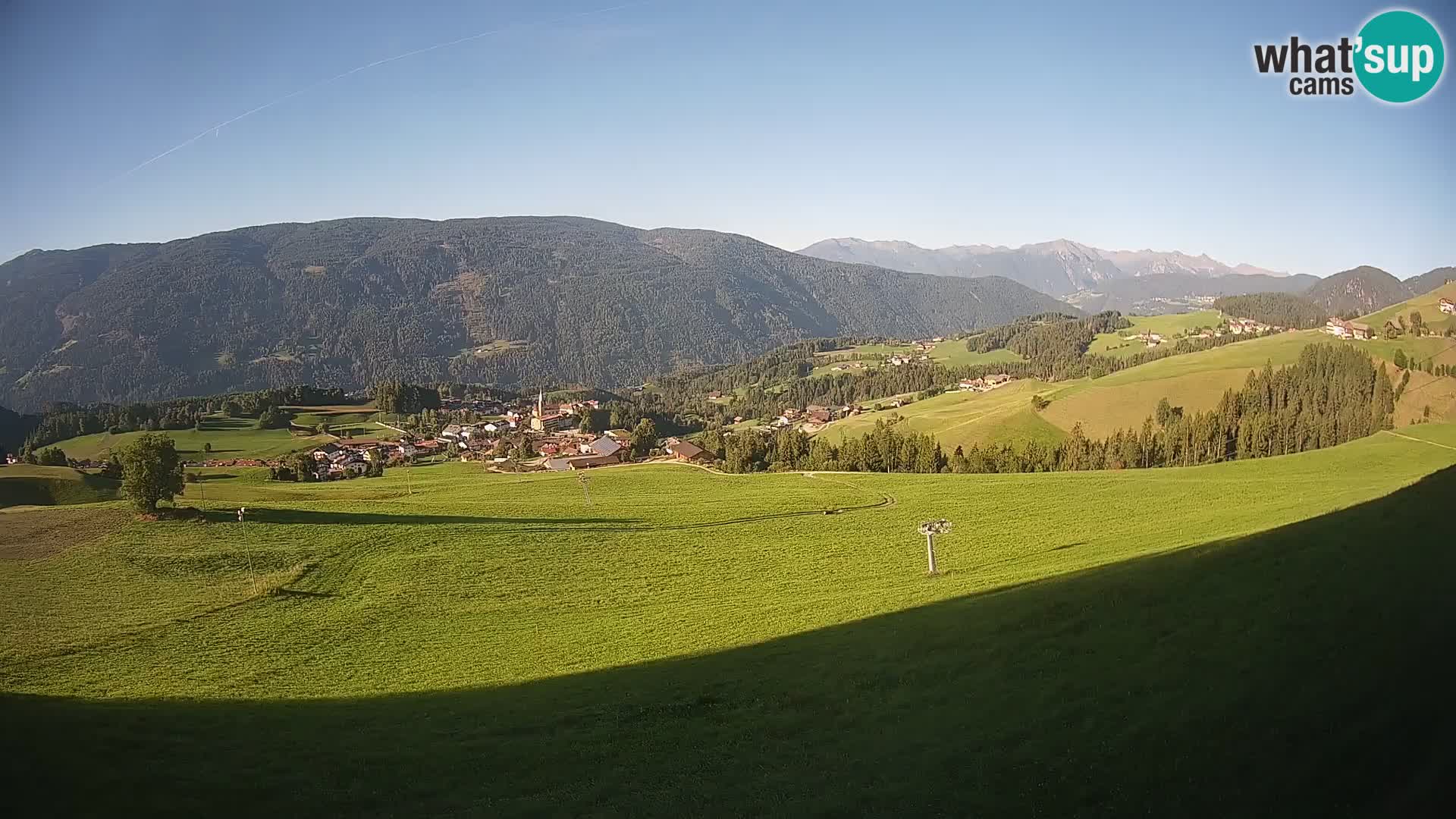 Webcam Terenten (1210m) – Vue en direct sur la Vallée de Pusteria