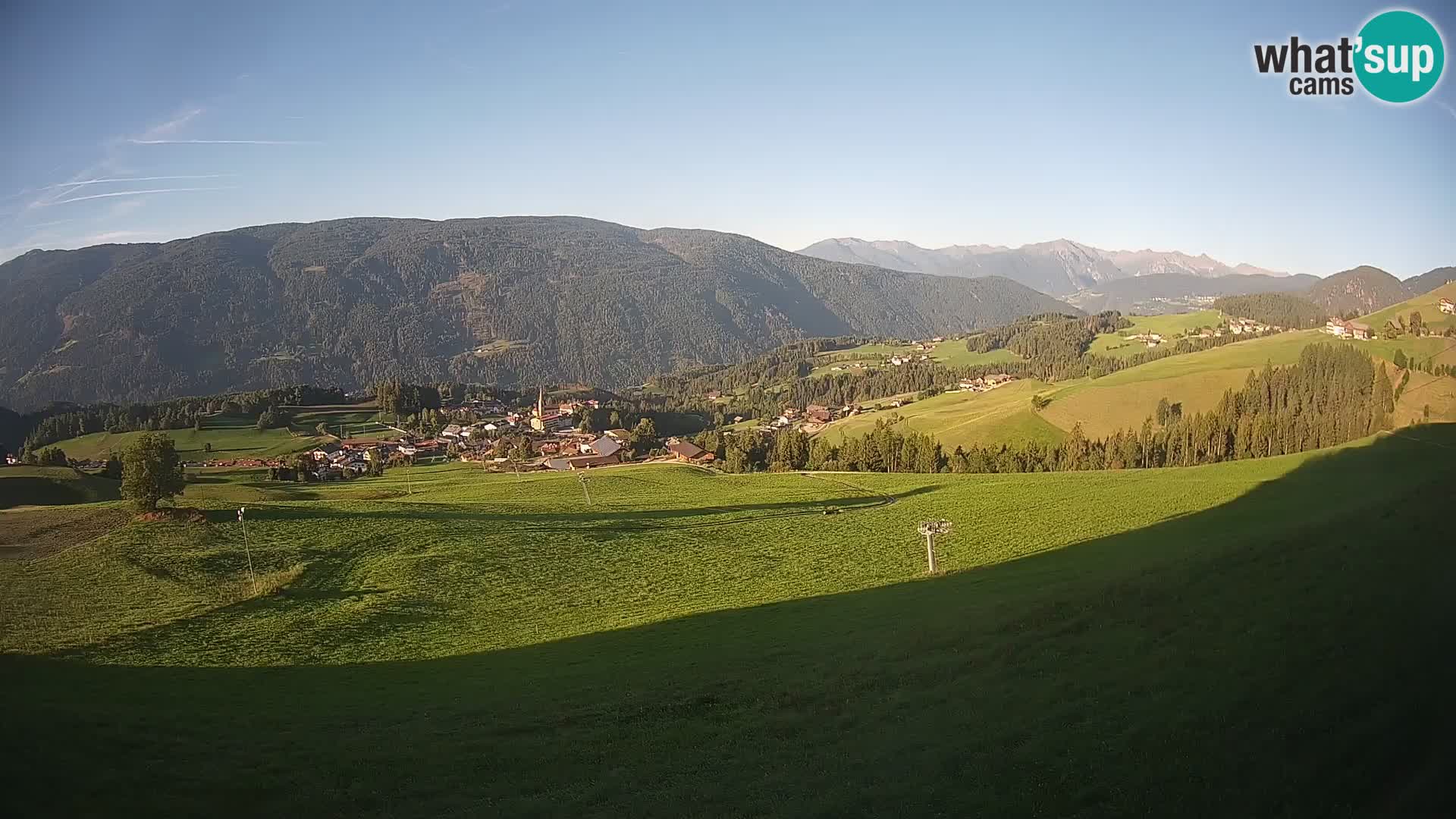 Webcam Terenten (1210m) – Vue en direct sur la Vallée de Pusteria