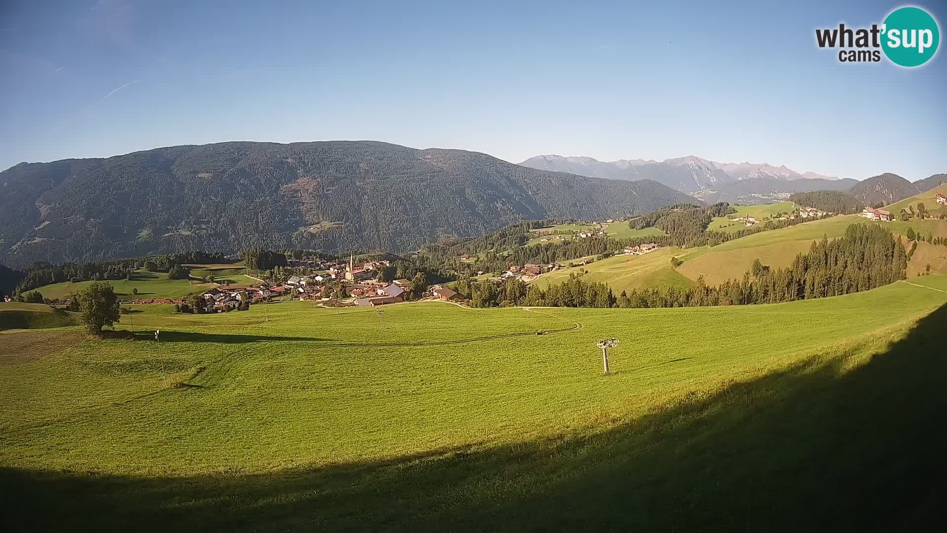 Webcam Terenten (1210m) – Vue en direct sur la Vallée de Pusteria