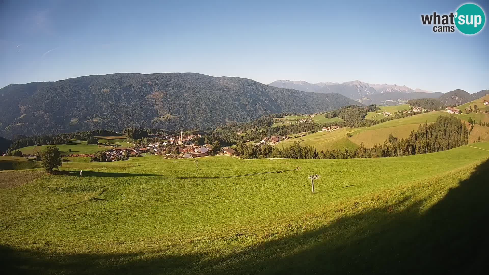 Webcam Terenten (1210m) – Vista en vivo del Valle de Pusteria