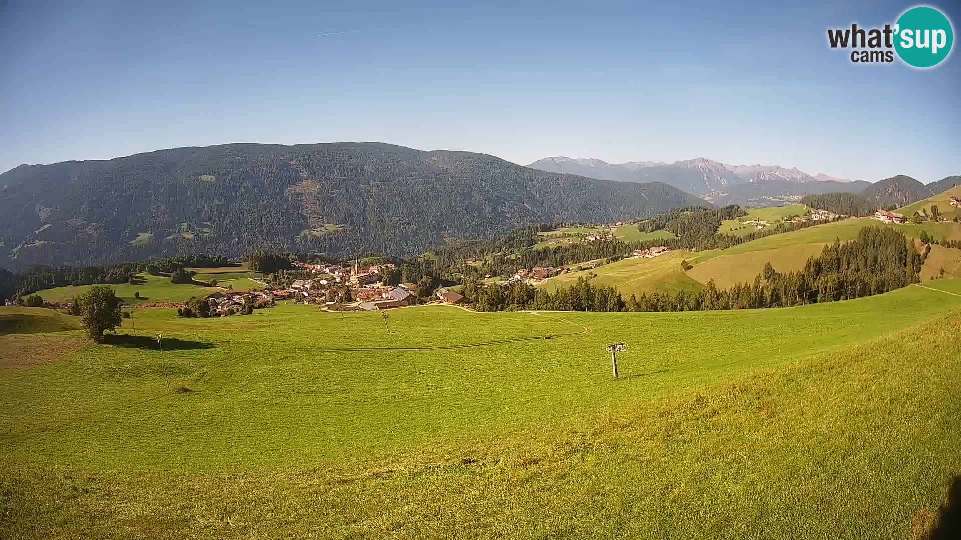 Webcam Terenten (1210m) – Vue en direct sur la Vallée de Pusteria