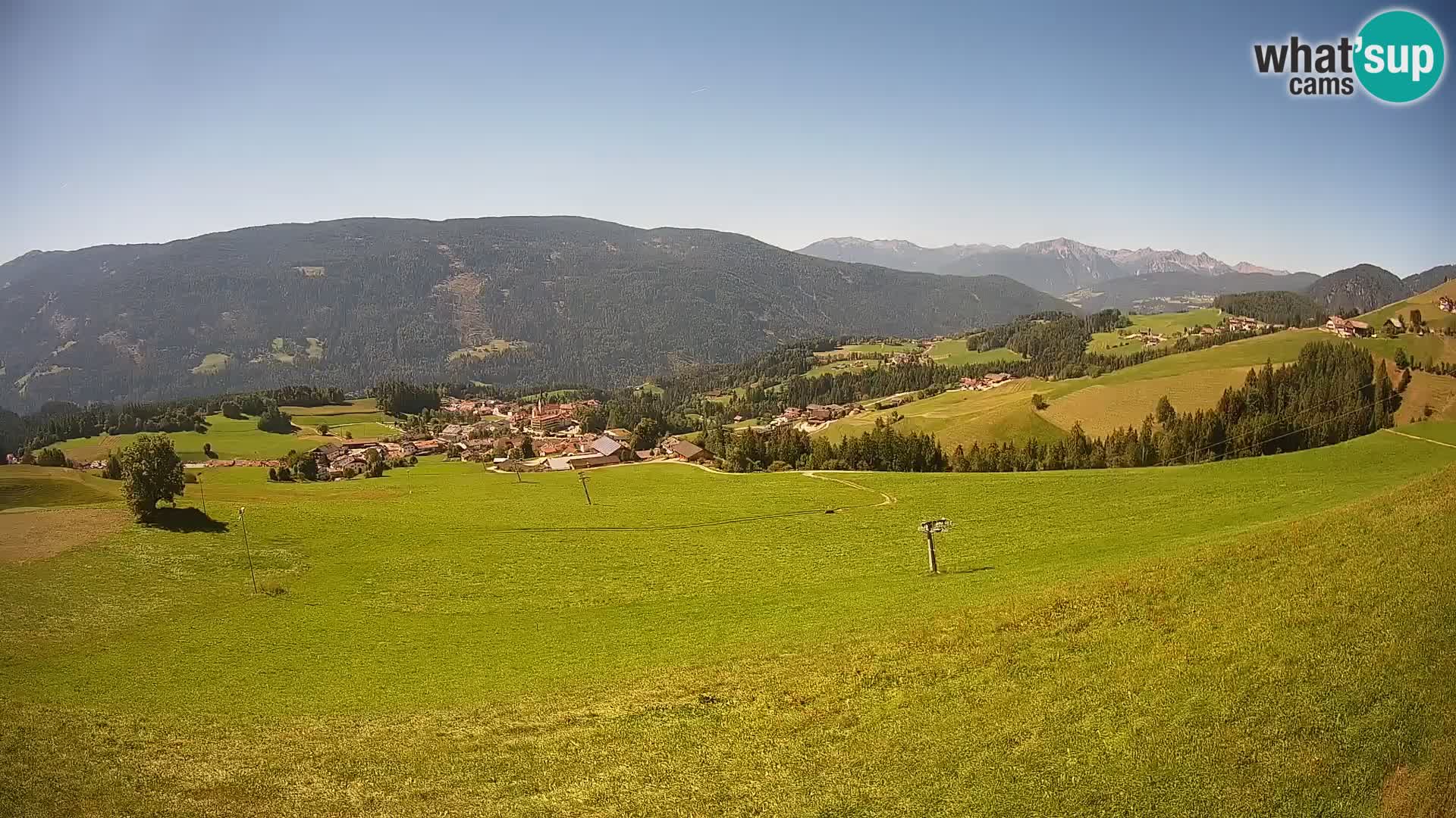 Webcam Terenten (1210m) – Vue en direct sur la Vallée de Pusteria