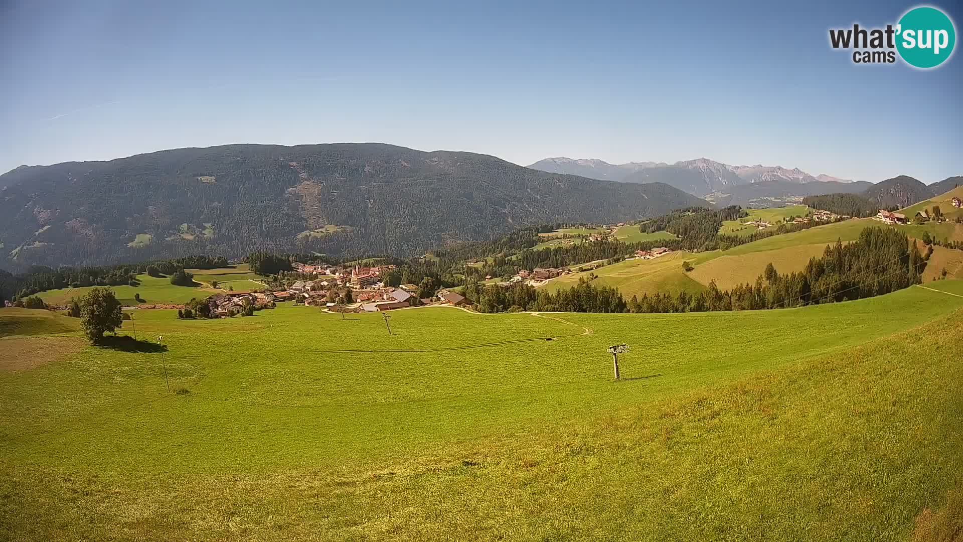 Web kamera Terenten (1210m) – Pogled uživo na Dolinu Pusteria