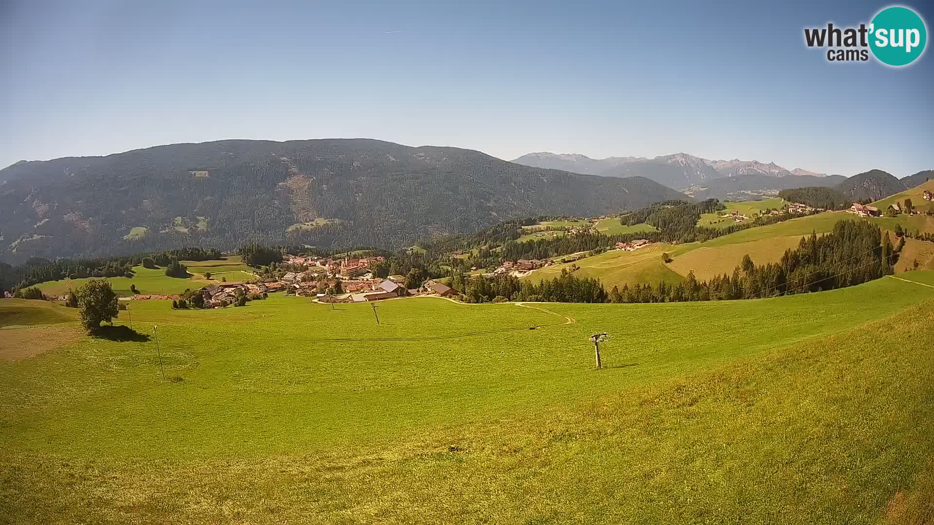 Spletna kamera Terenten (1210m) – Pogled v živo na dolino Pusteria
