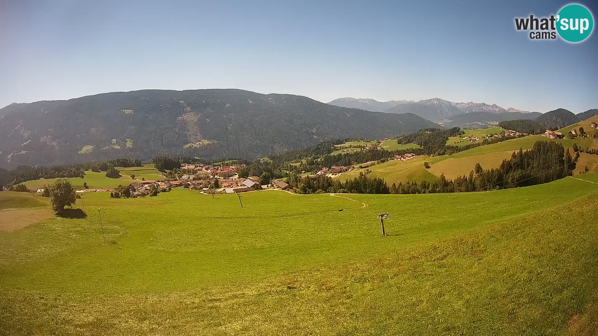 Webcam Terenten (1210m) – Vista en vivo del Valle de Pusteria