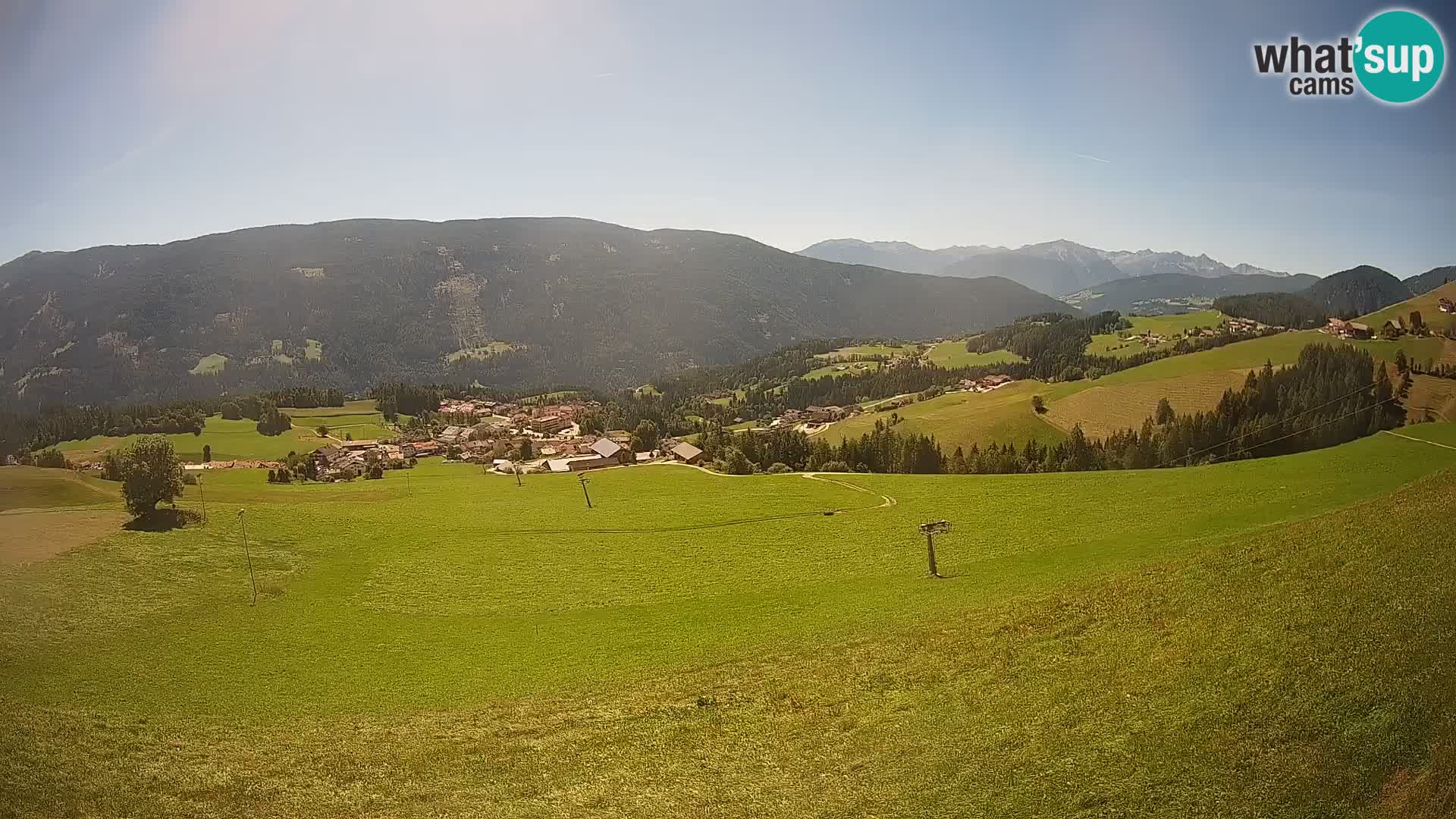 Web kamera Terenten (1210m) – Pogled uživo na Dolinu Pusteria