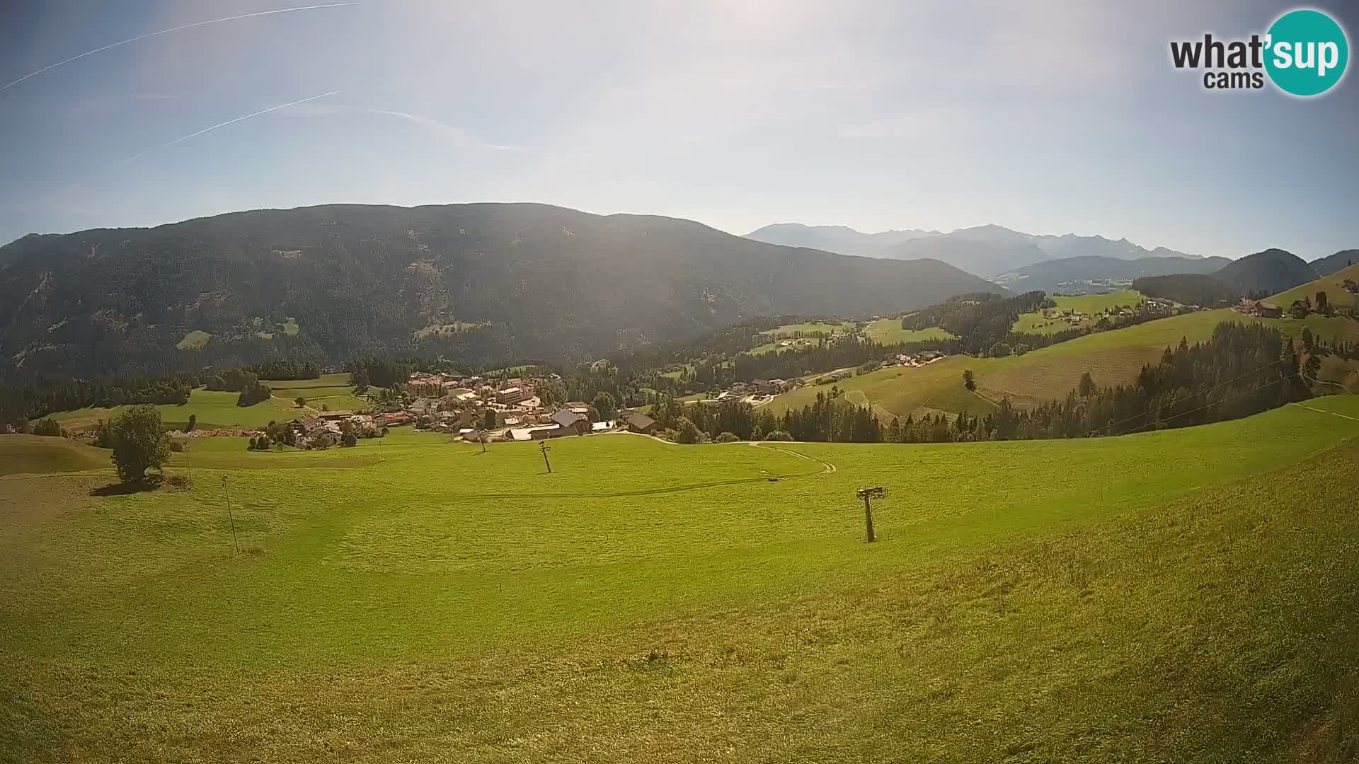 Web kamera Terenten (1210m) – Pogled uživo na Dolinu Pusteria