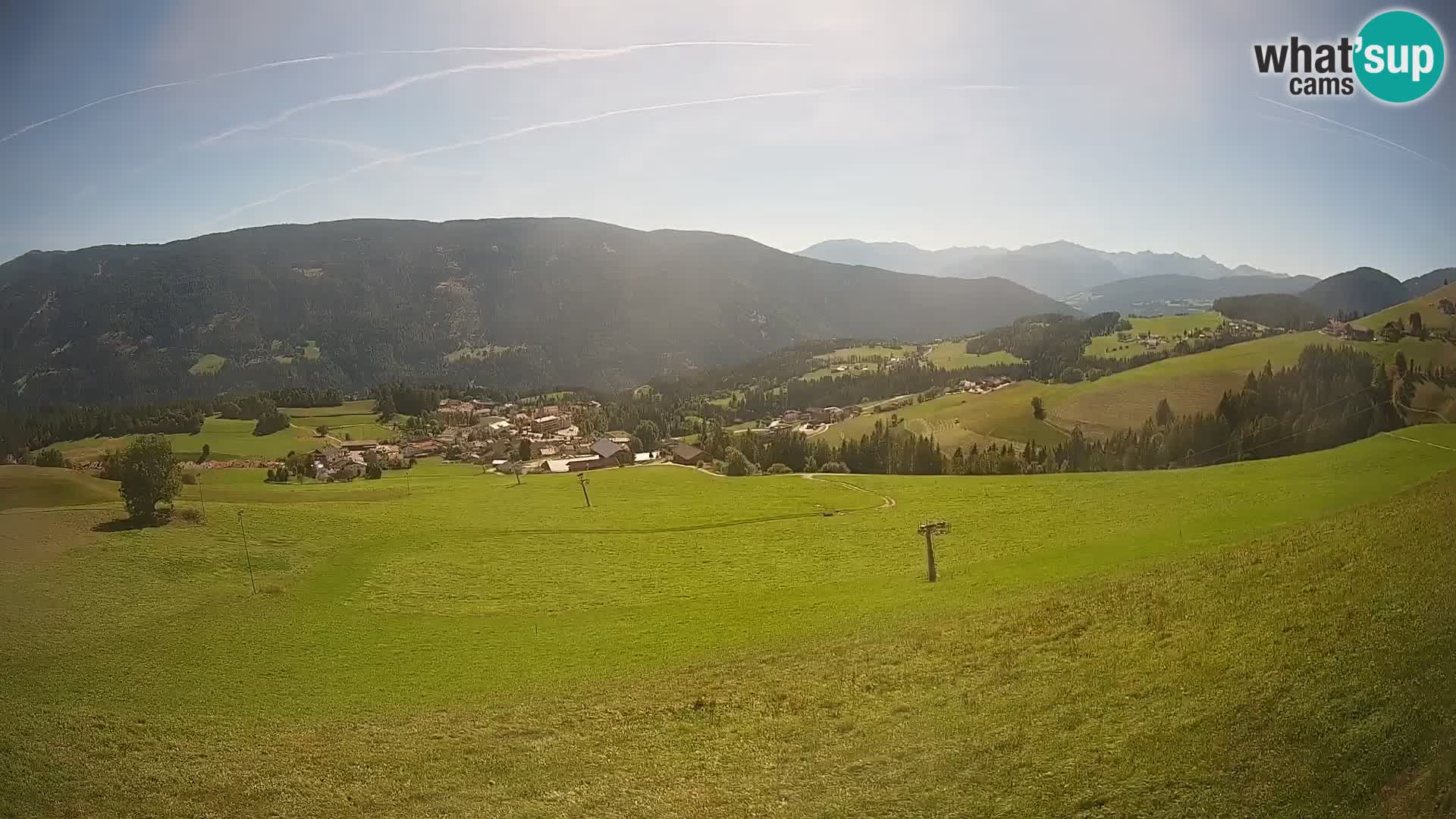 Web kamera Terenten (1210m) – Pogled uživo na Dolinu Pusteria