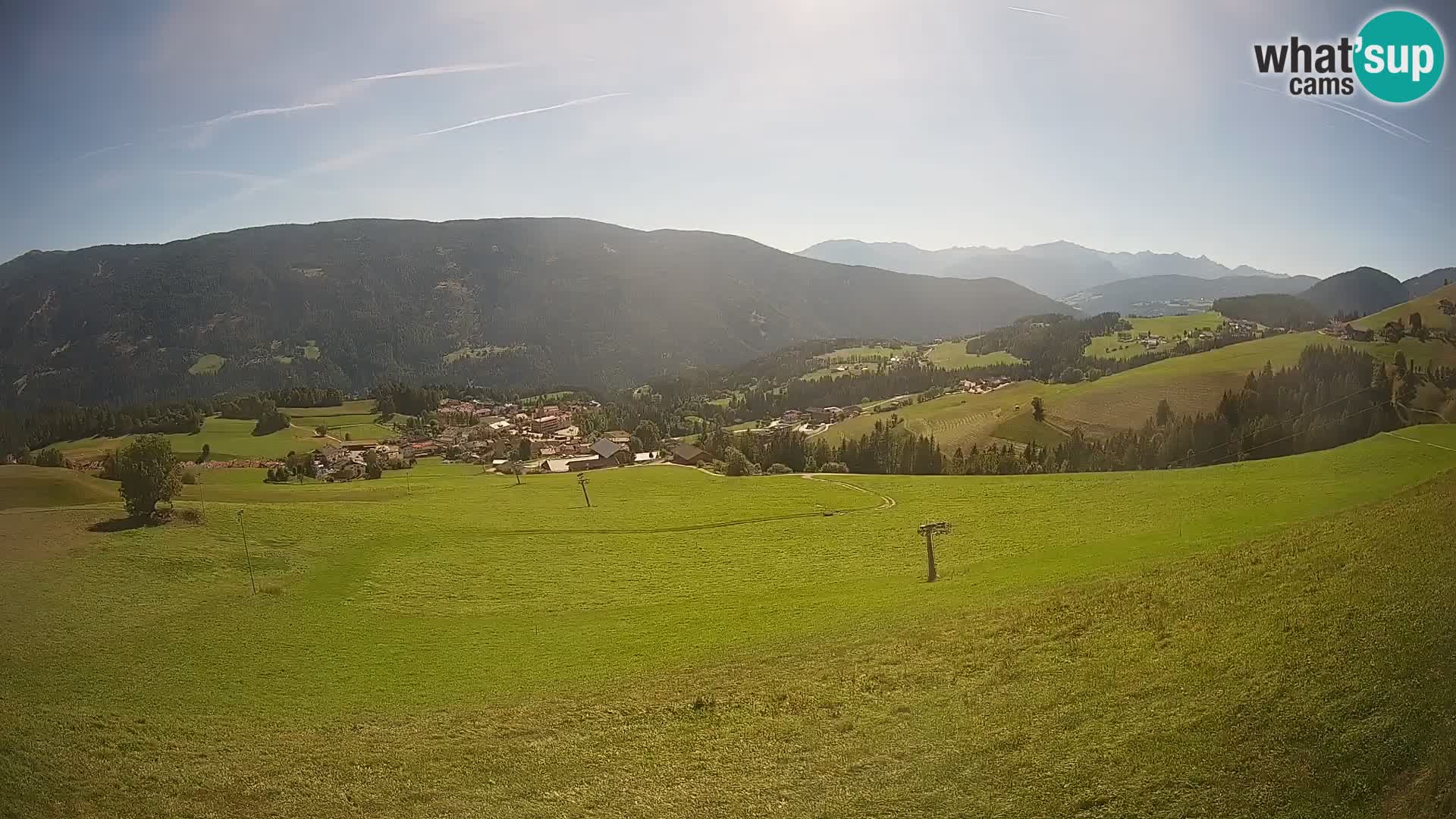 Web kamera Terenten (1210m) – Pogled uživo na Dolinu Pusteria