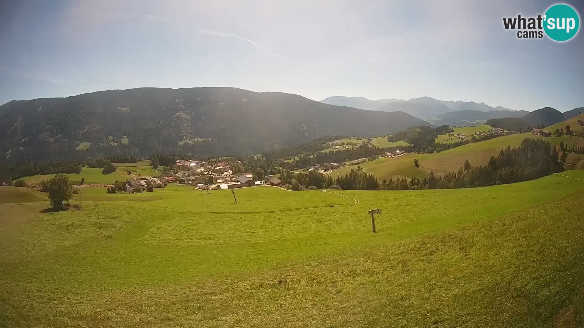 Web kamera Terenten (1210m) – Pogled uživo na Dolinu Pusteria