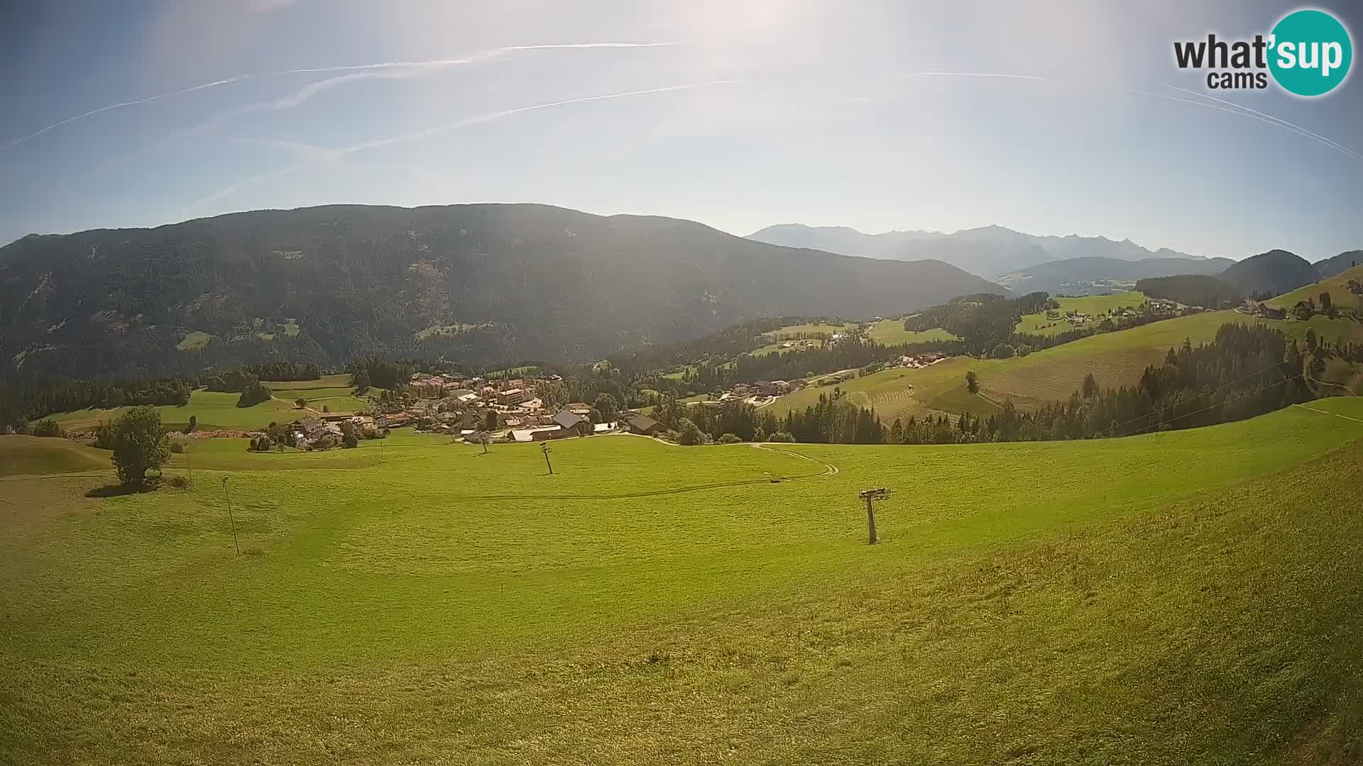 Web kamera Terenten (1210m) – Pogled uživo na Dolinu Pusteria