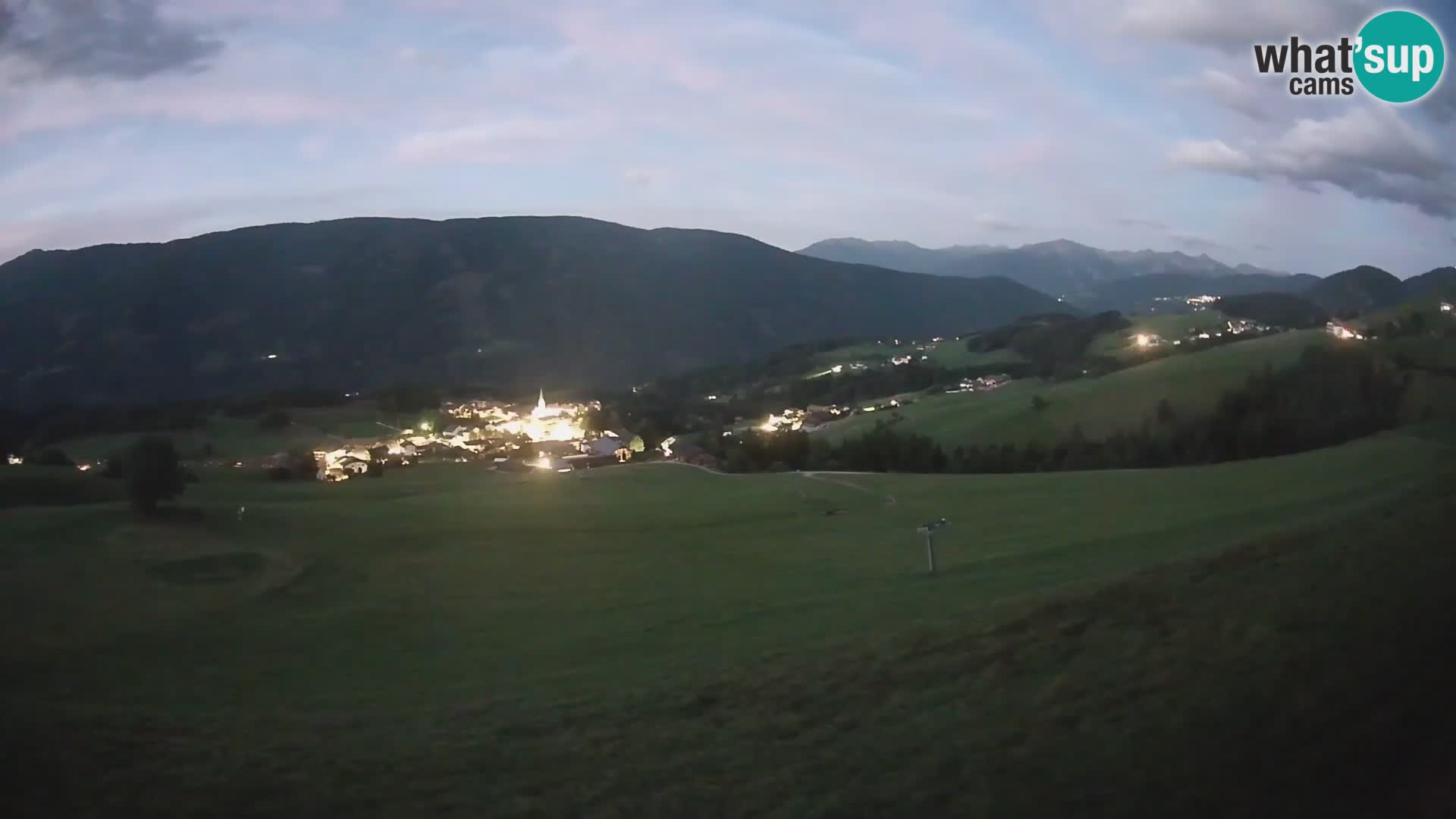 Webcam Terenten (1210m) – Vista en vivo del Valle de Pusteria