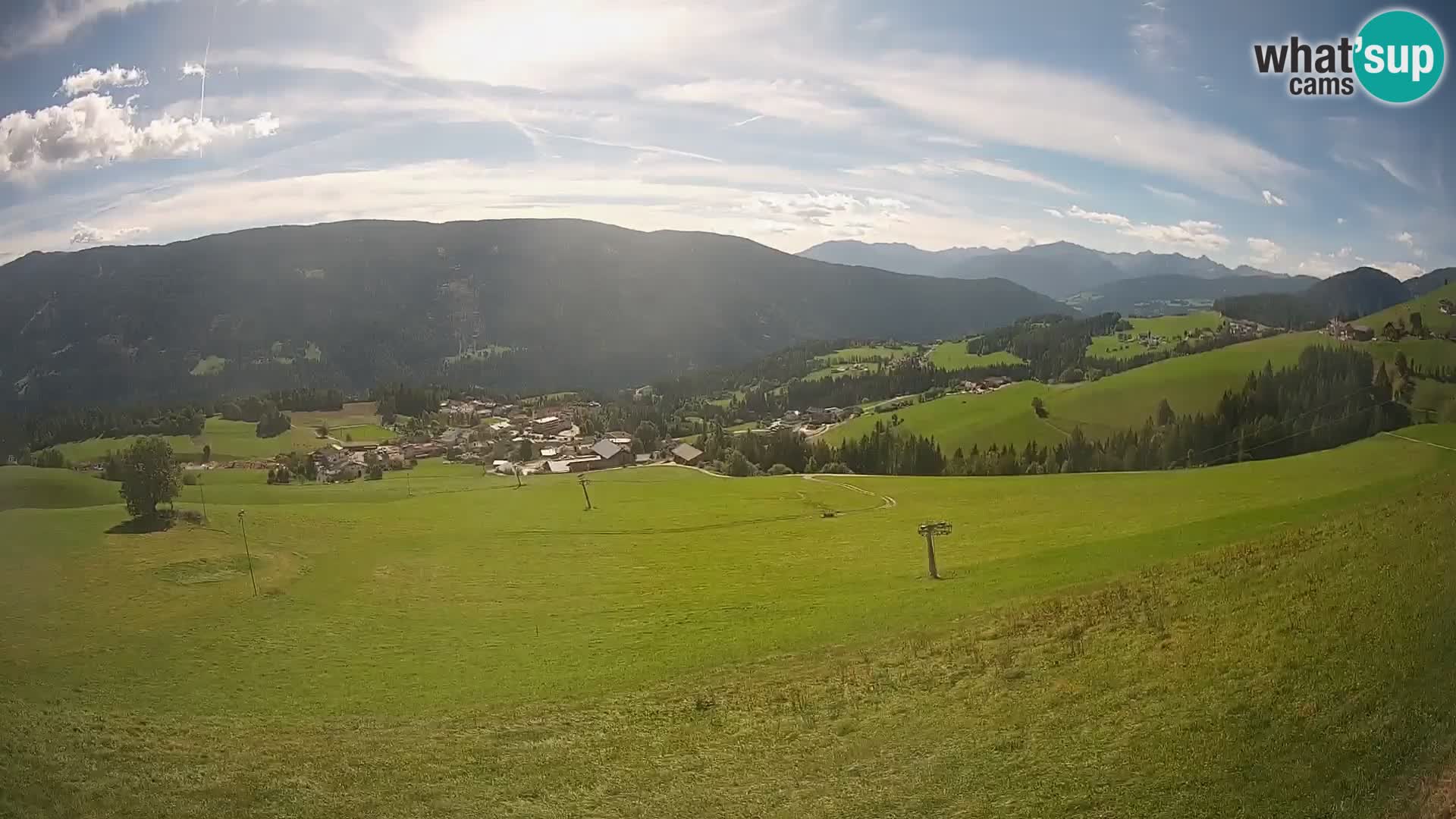 Web kamera Terenten (1210m) – Pogled uživo na Dolinu Pusteria