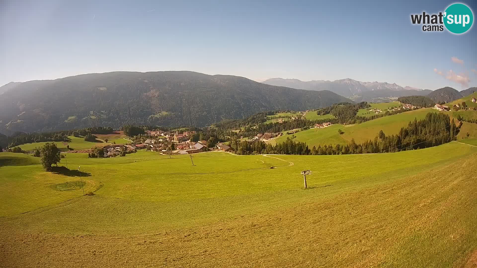 Web kamera Terenten (1210m) – Pogled uživo na Dolinu Pusteria