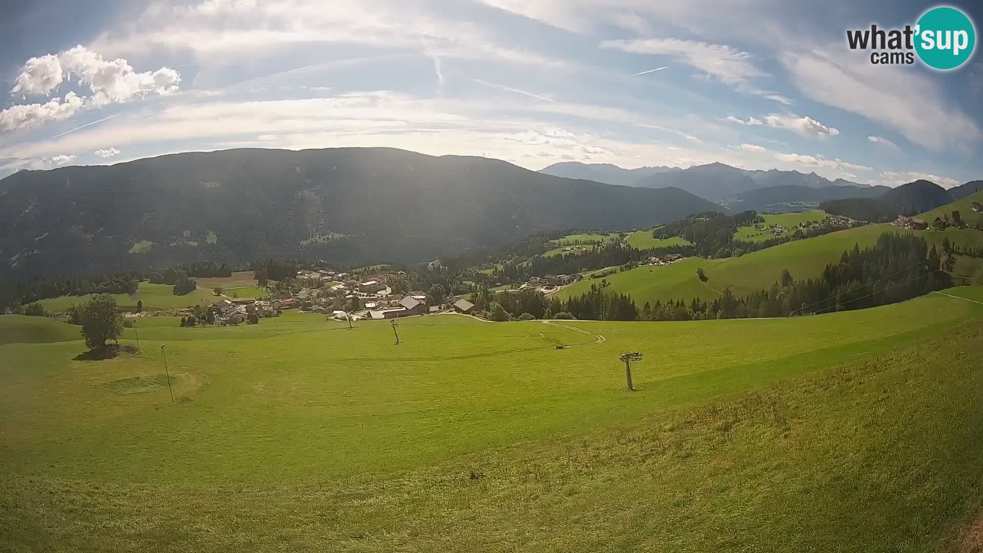 Webcam Terenten (1210m) – Vue en direct sur la Vallée de Pusteria