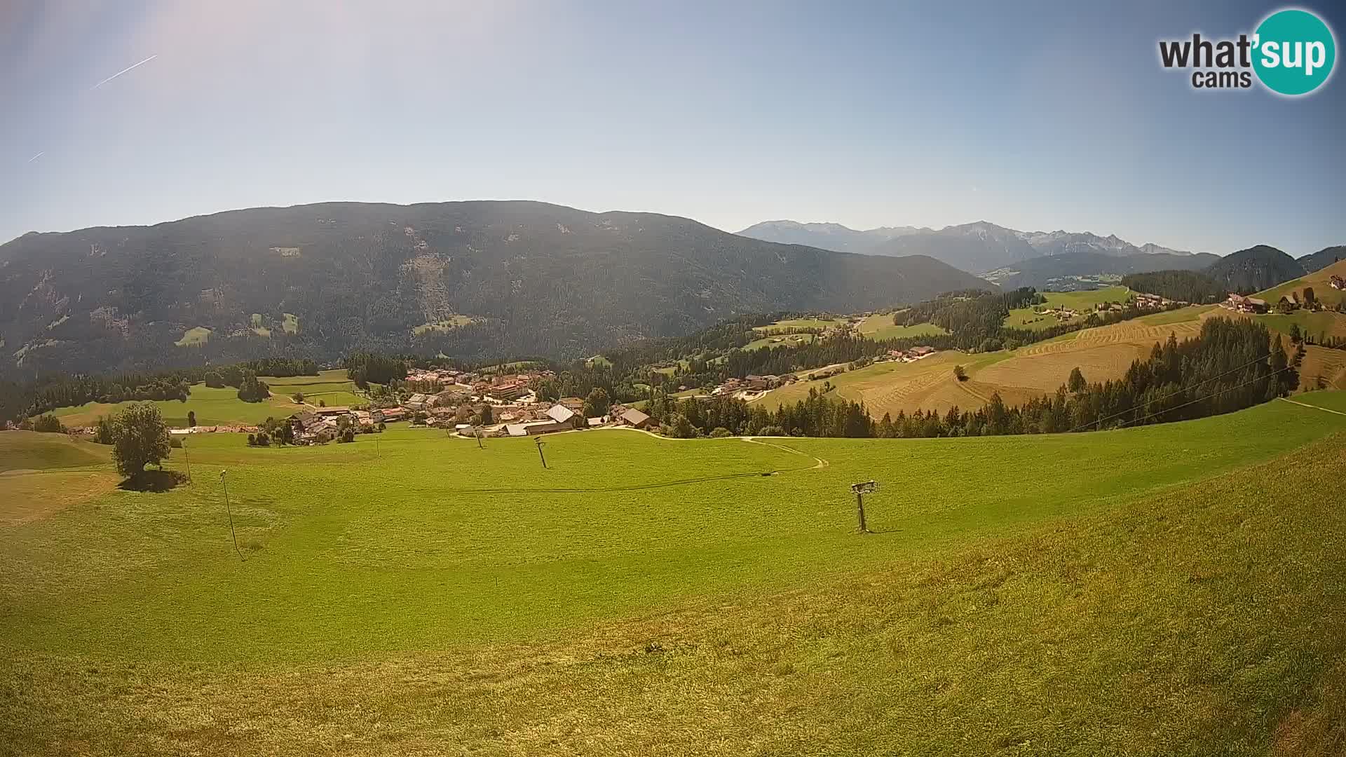 Spletna kamera Terenten (1210m) – Pogled v živo na dolino Pusteria