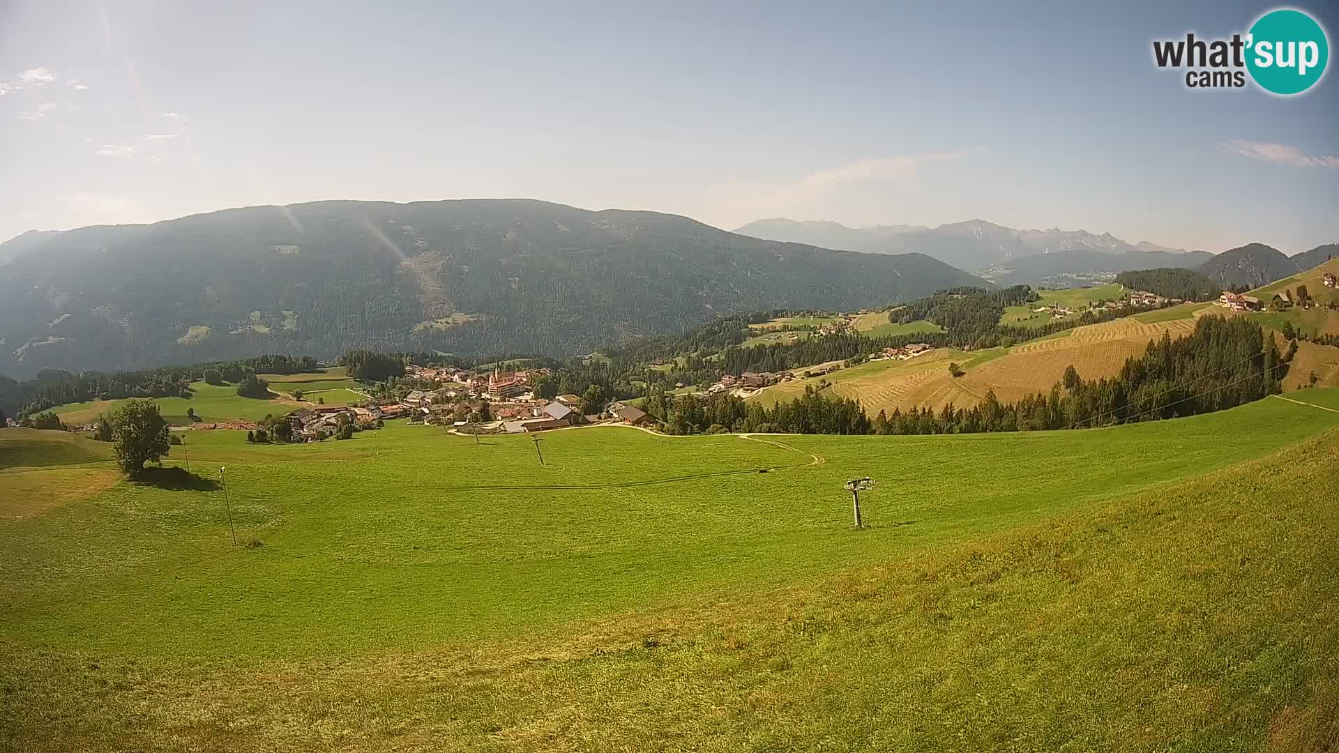 Web kamera Terenten (1210m) – Pogled uživo na Dolinu Pusteria