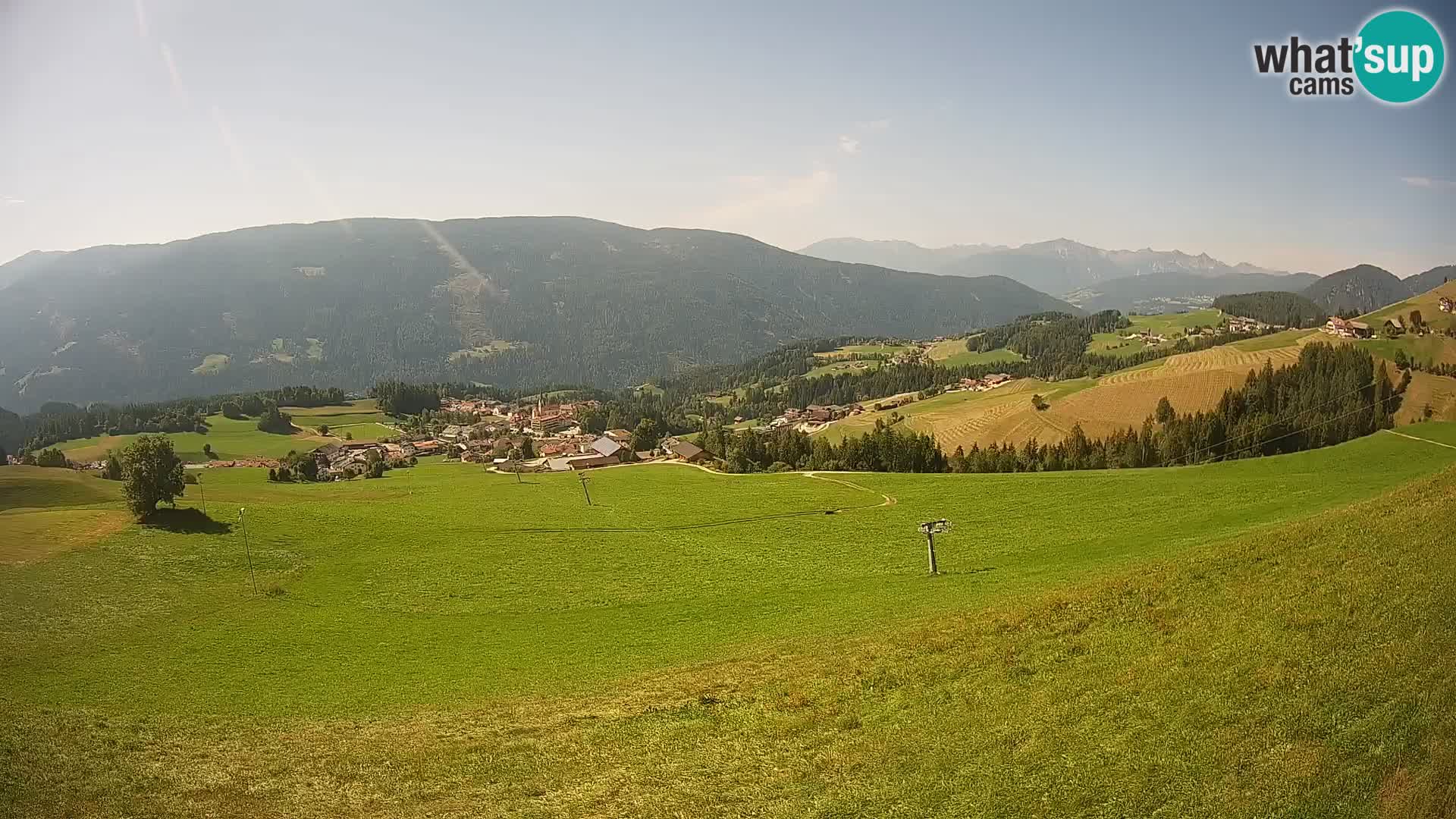 Web kamera Terenten (1210m) – Pogled uživo na Dolinu Pusteria