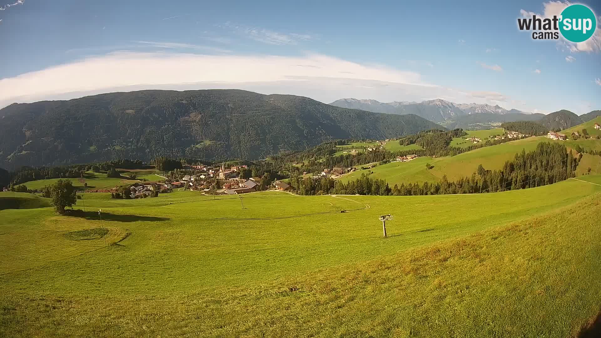 Webcam Terenten (1210m) – Vue en direct sur la Vallée de Pusteria