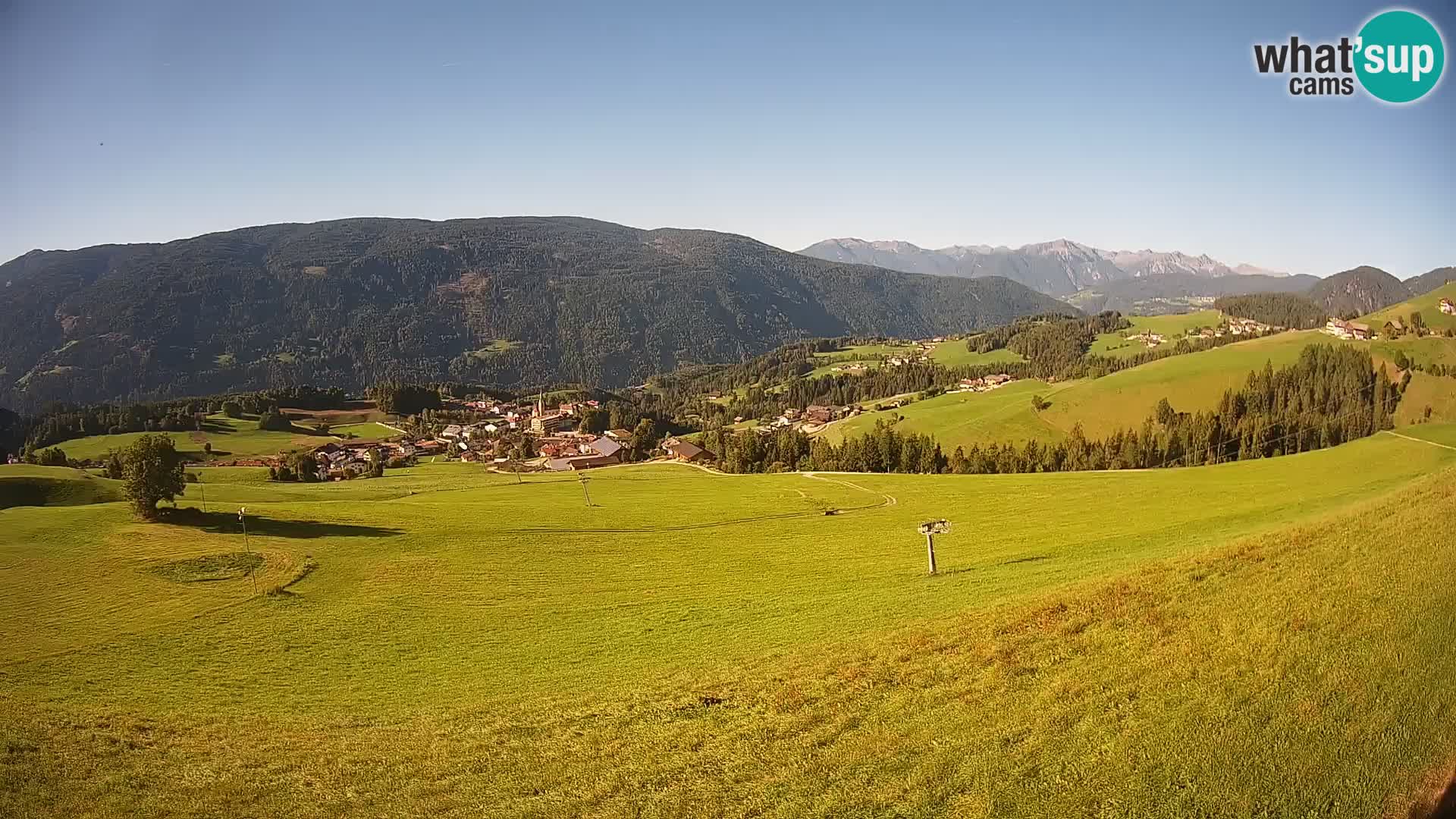 Webcam Terenten (1210m) – Vista en vivo del Valle de Pusteria