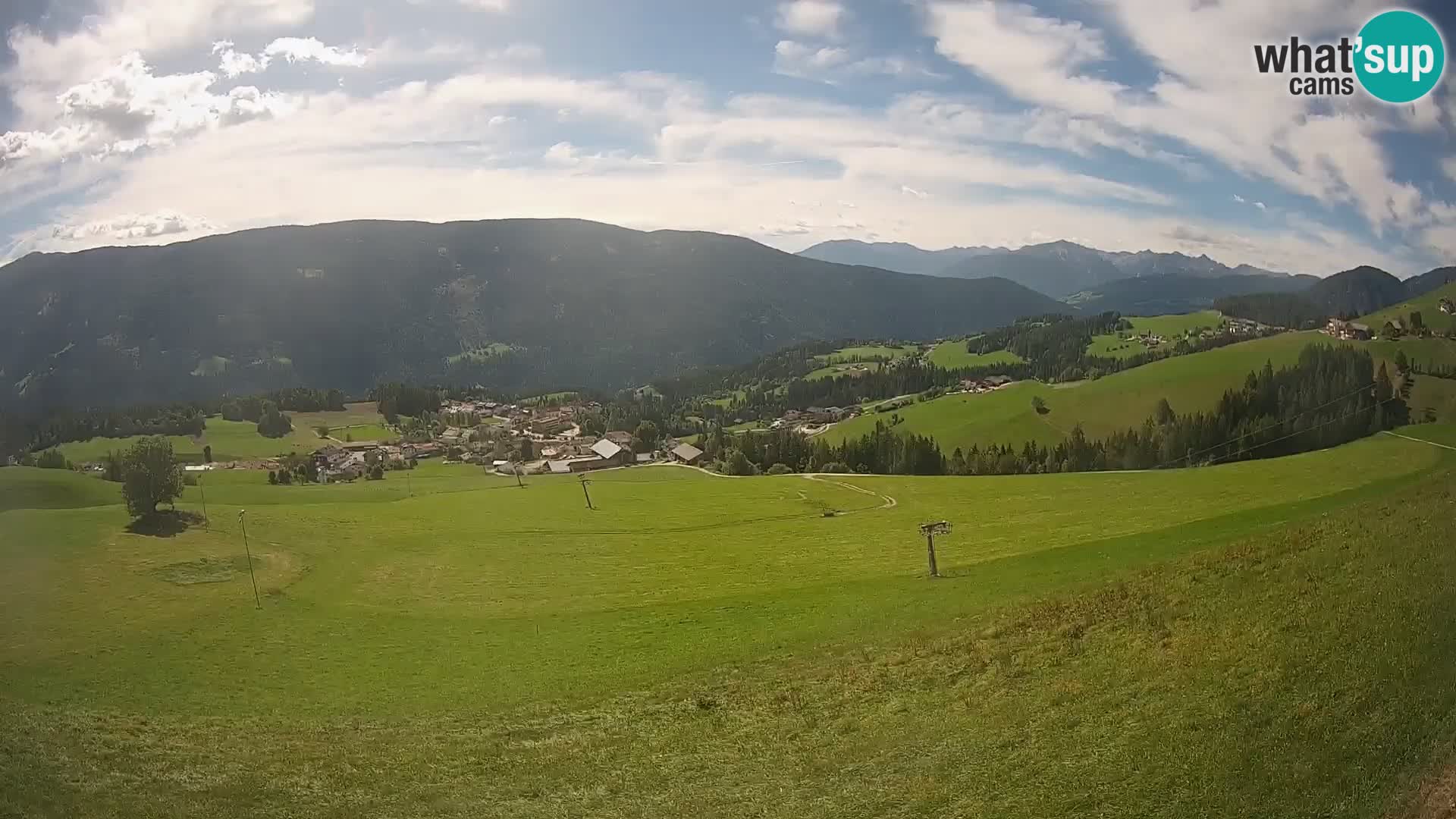 Web kamera Terenten (1210m) – Pogled uživo na Dolinu Pusteria