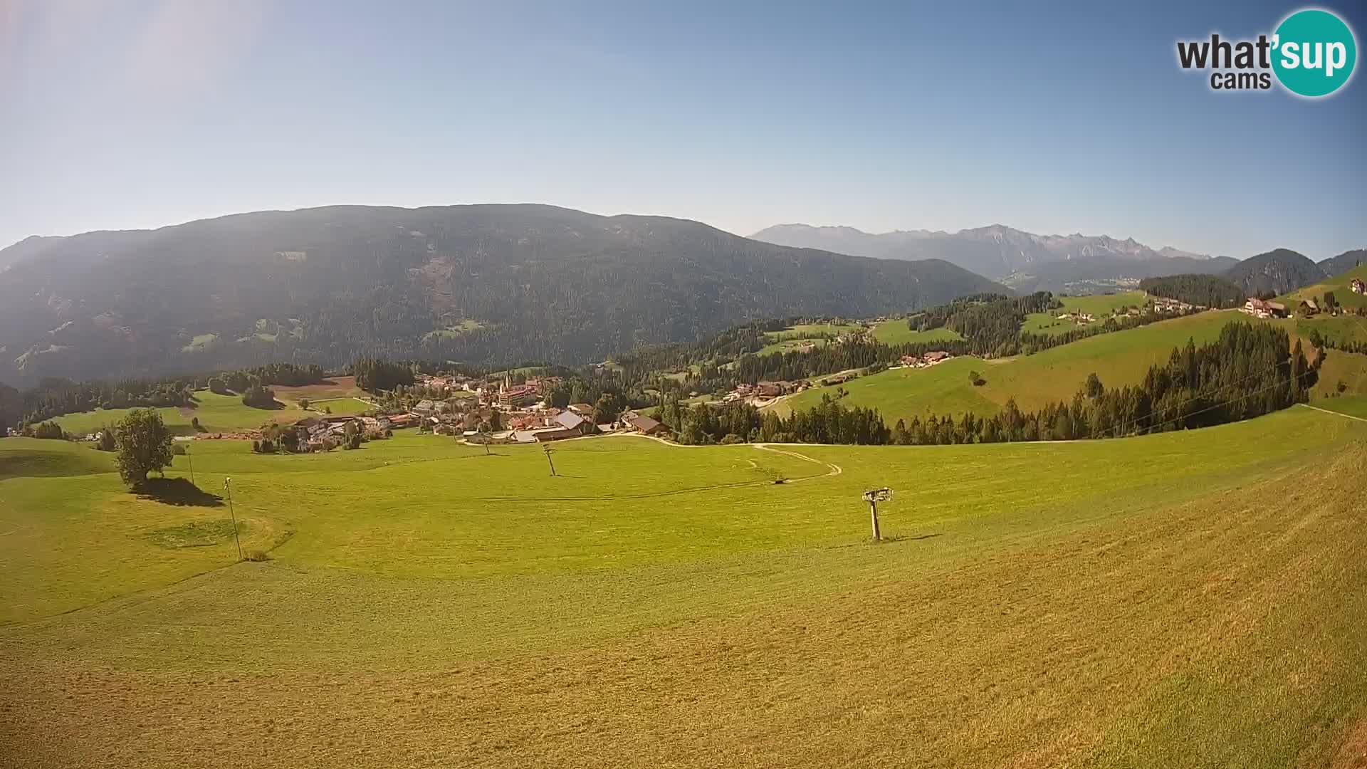 Web kamera Terenten (1210m) – Pogled uživo na Dolinu Pusteria